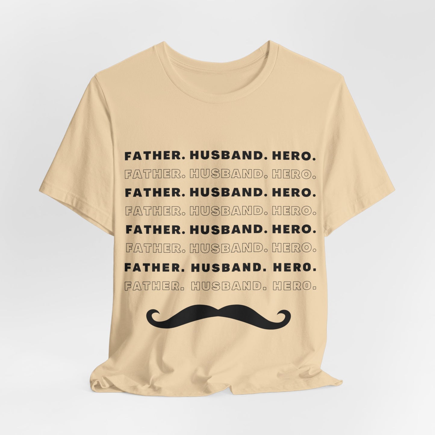 Husband Father Hero Short Sleeve Tee