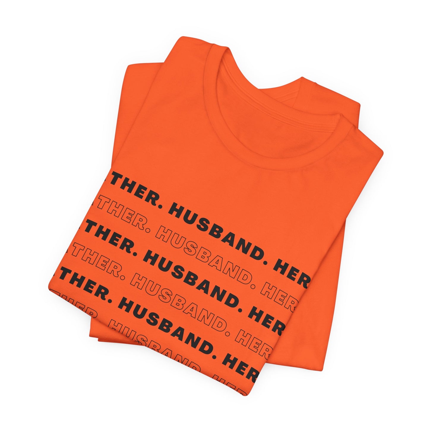 Husband Father Hero Short Sleeve Tee