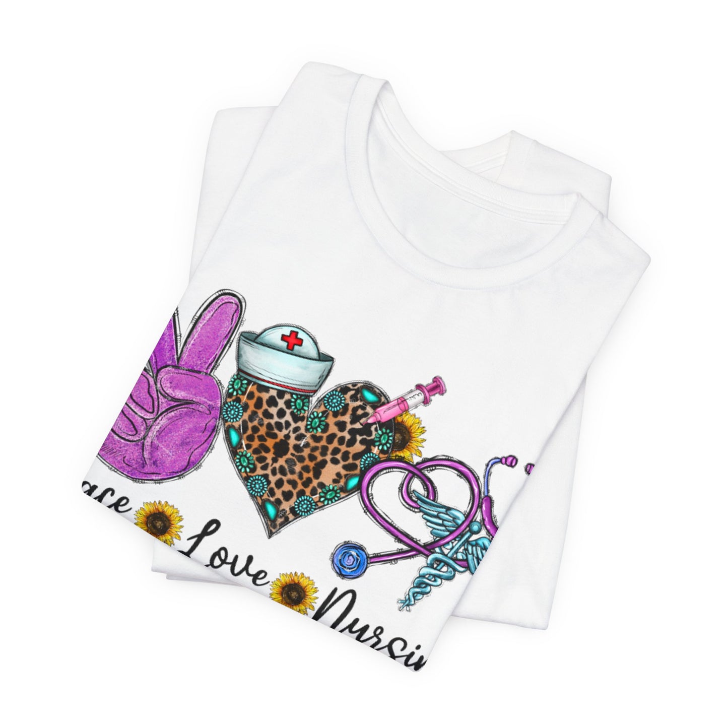 Peace Love Nursing Short Sleeve Tee