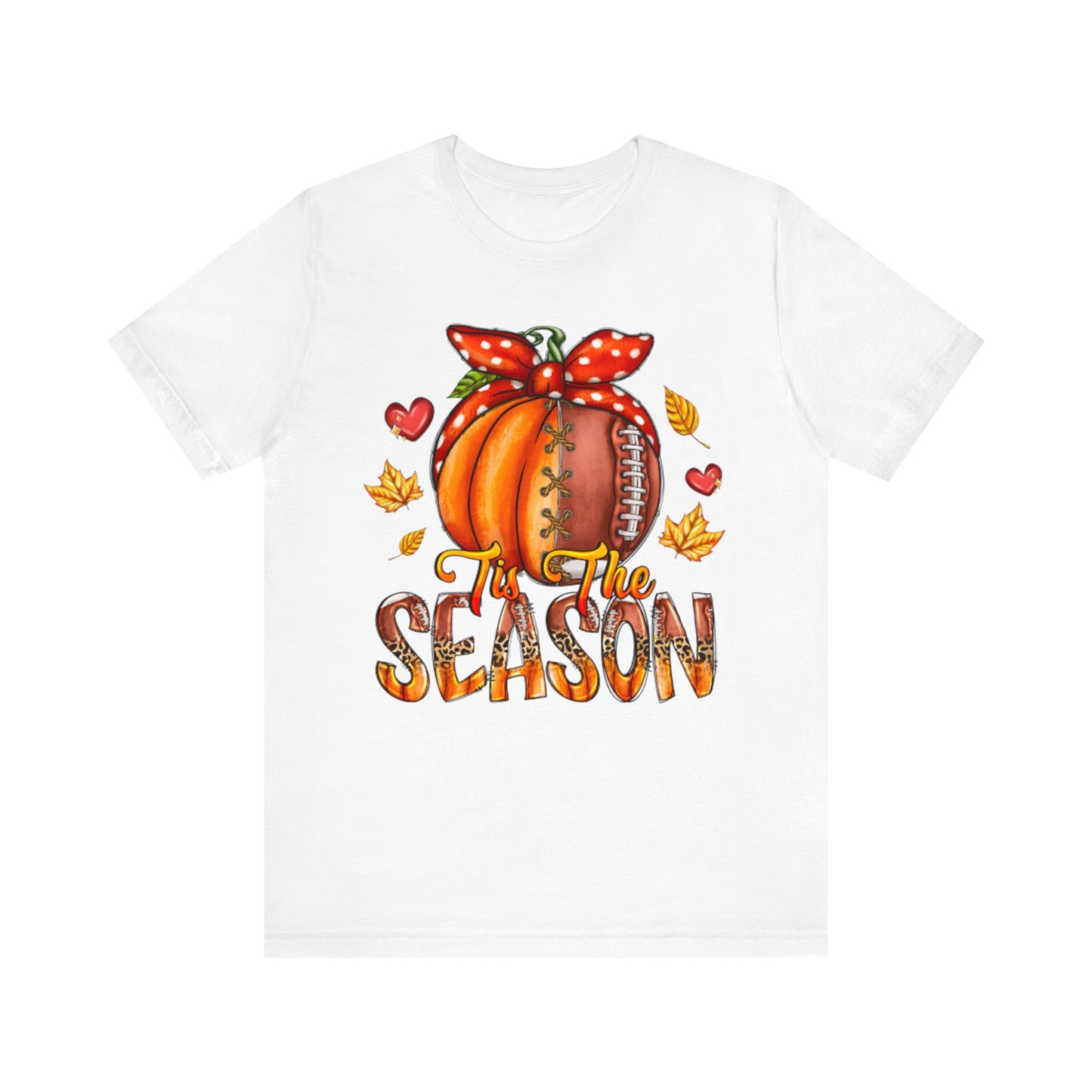 Fall Football Short Sleeve Tee