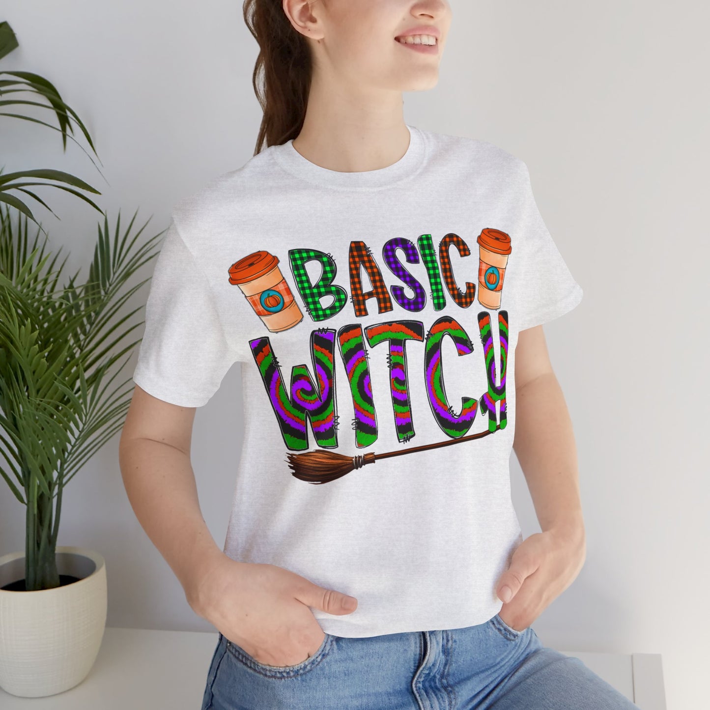 Halloween Basic Witch Short Sleeve Tee