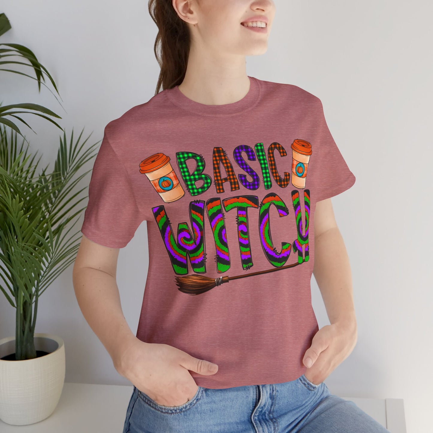 Halloween Basic Witch Short Sleeve Tee