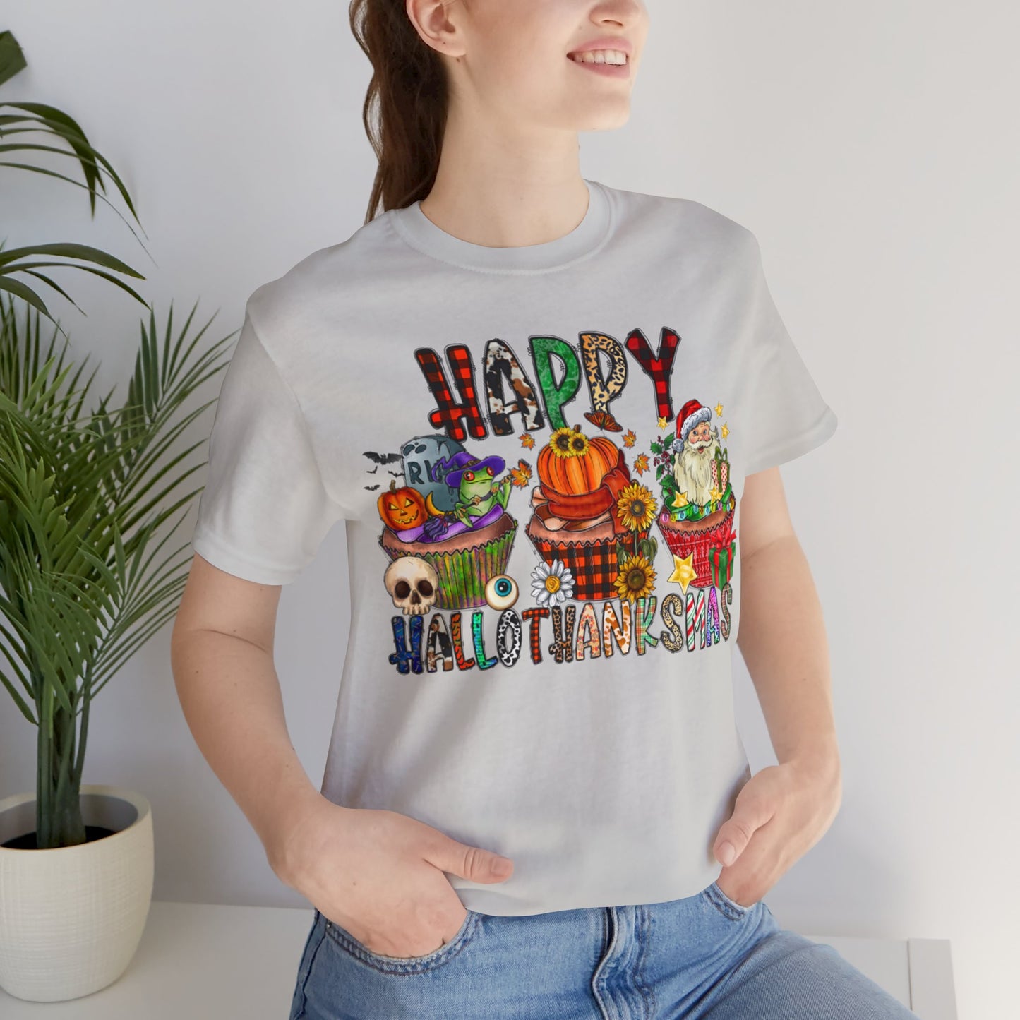 Hallothanksmas Short Sleeve Tee