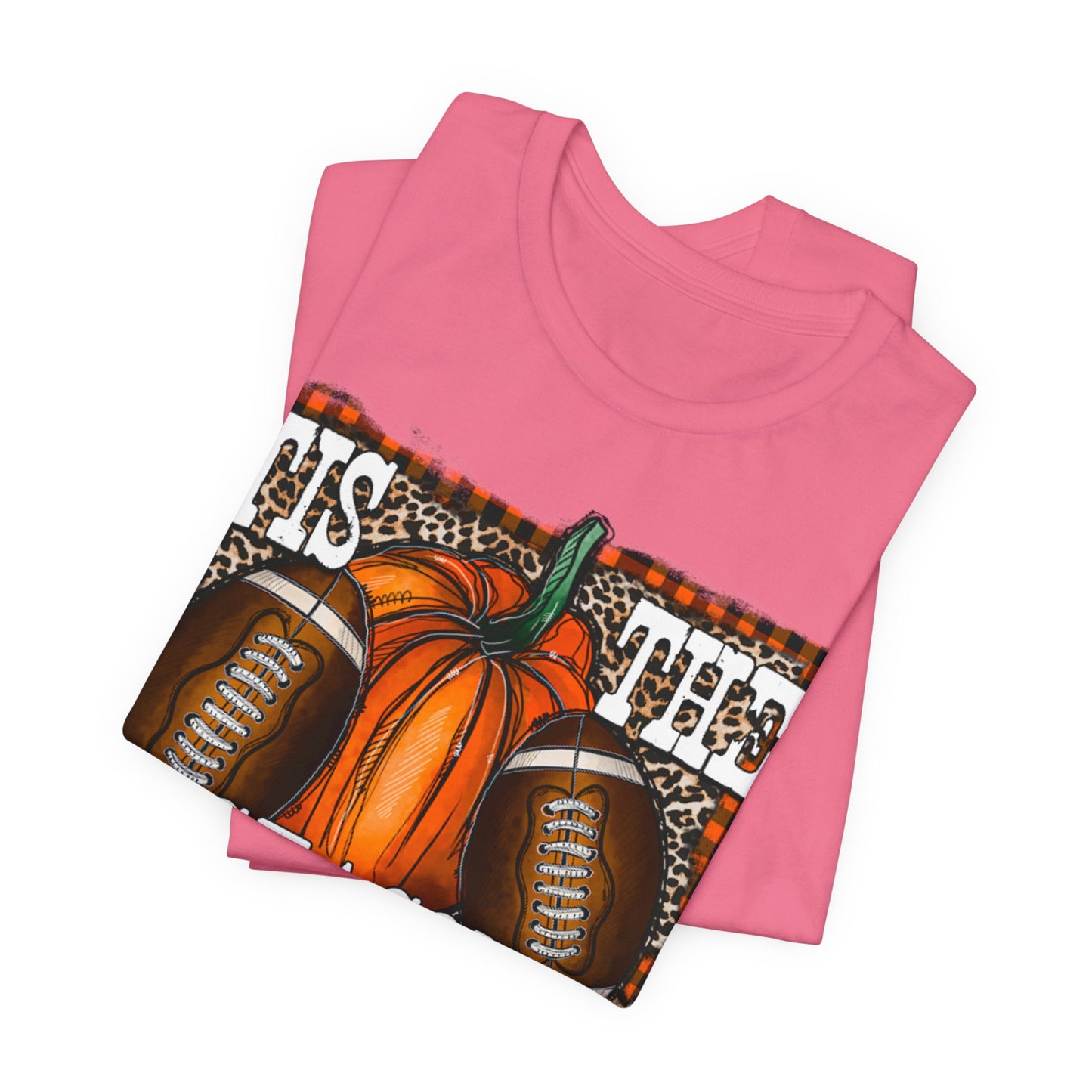 Fall Football Short Sleeve Tee