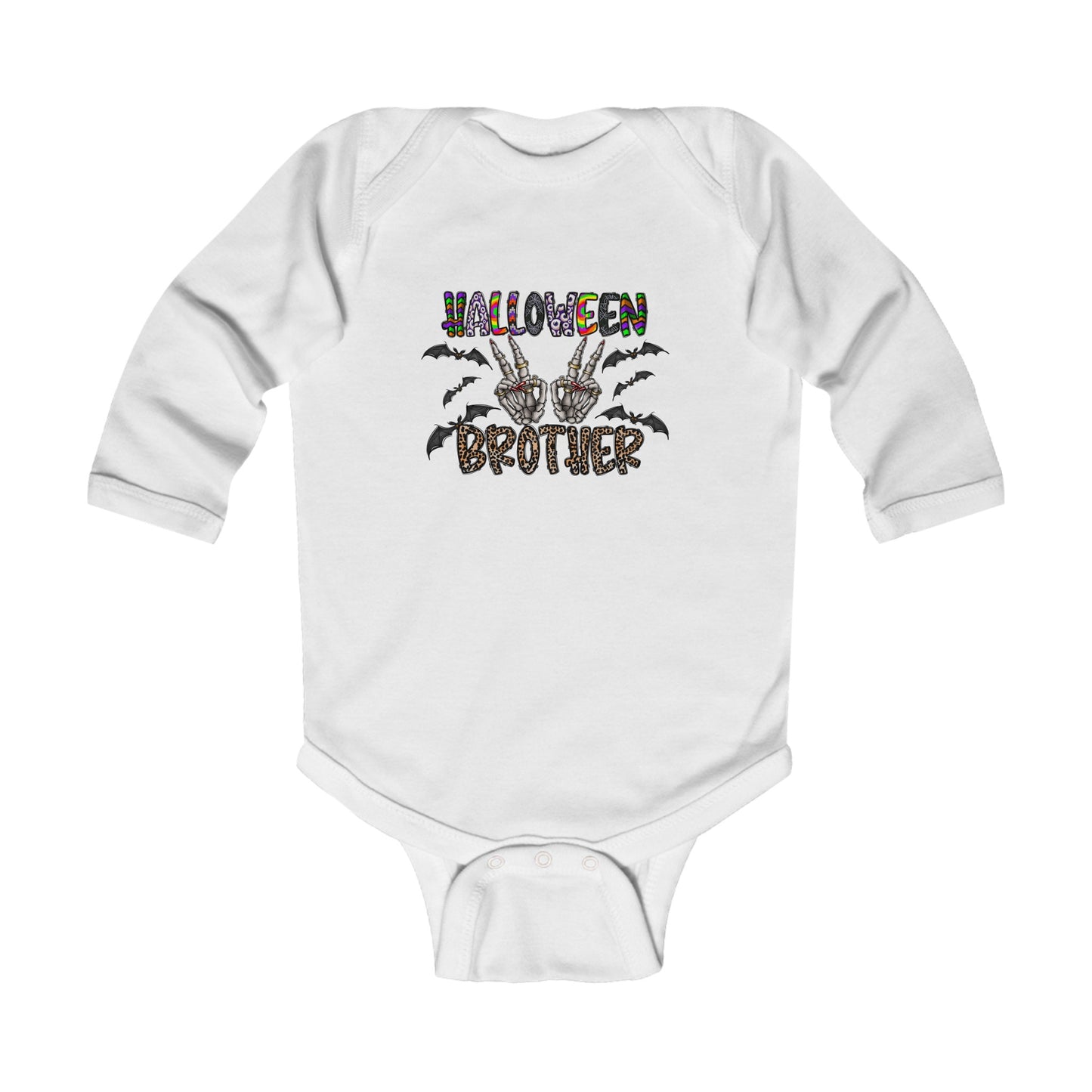 Halloween Brother Infant Long Sleeve Bodysuit