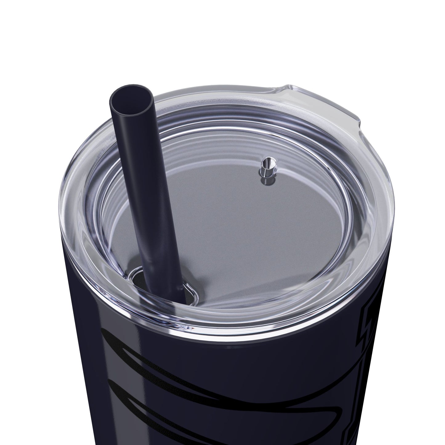 Football Mom Skinny Tumbler with Straw, 20oz