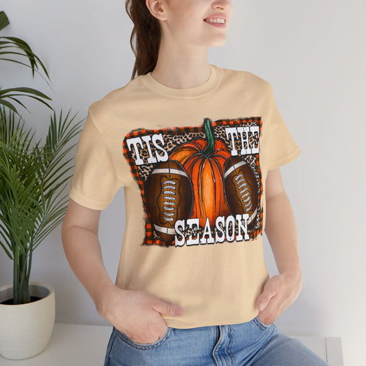 Fall Football Short Sleeve Tee