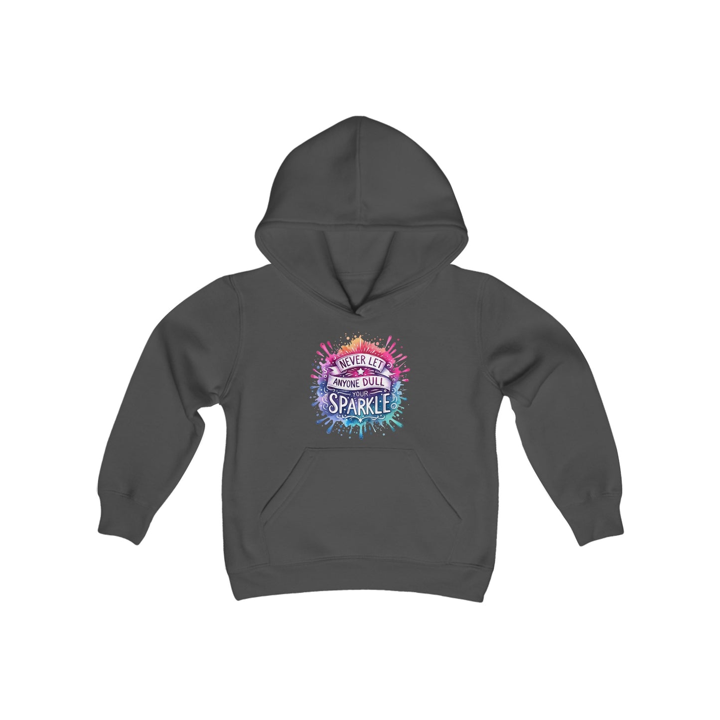 Youth Sparkle Heavy Blend Hoodie