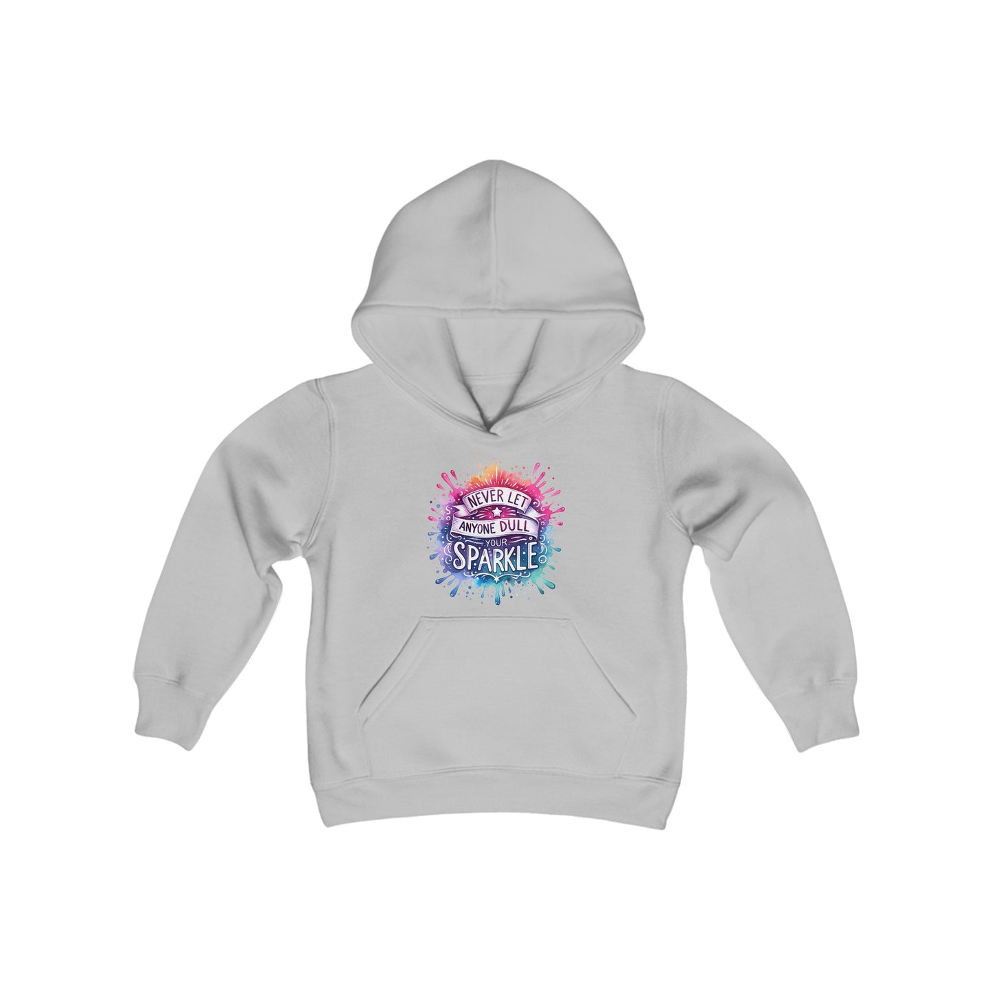 Youth Sparkle Heavy Blend Hoodie