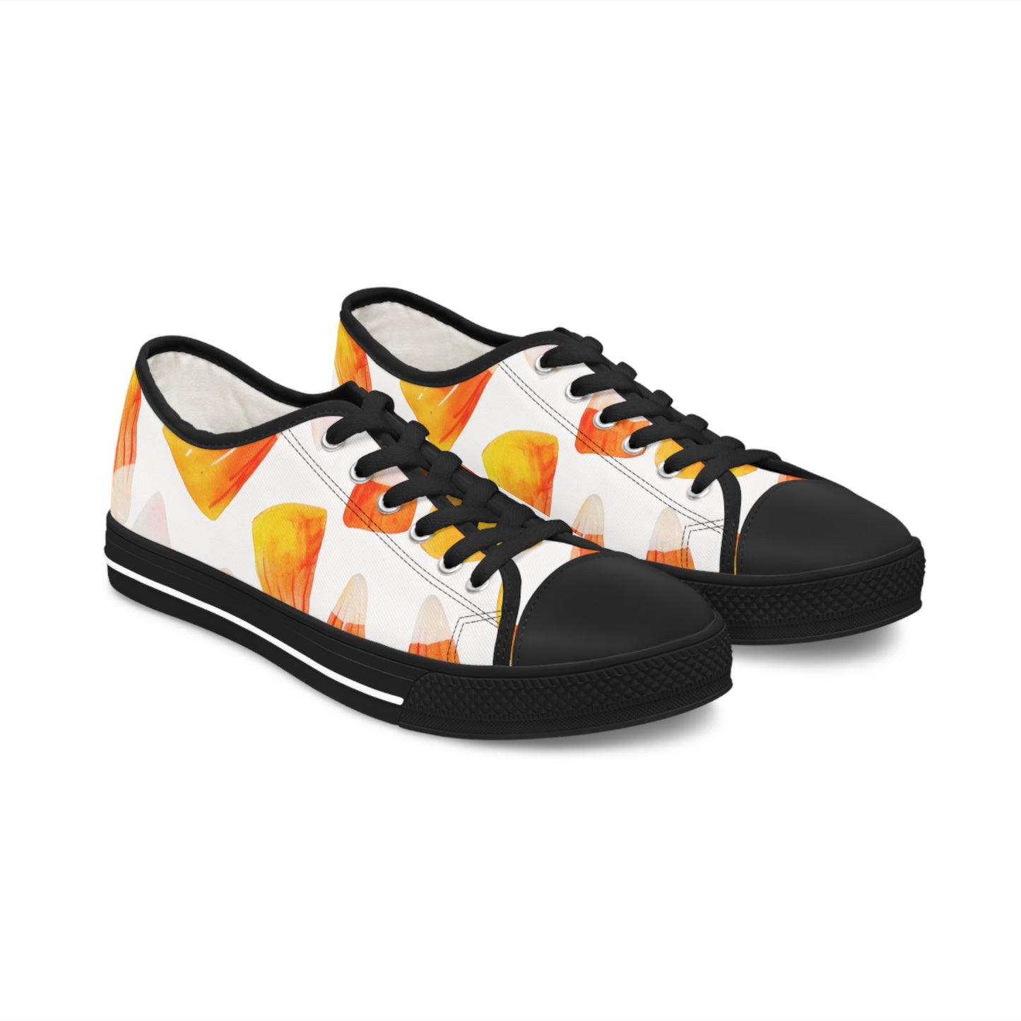 Candy Corn Women's Low Top Sneakers