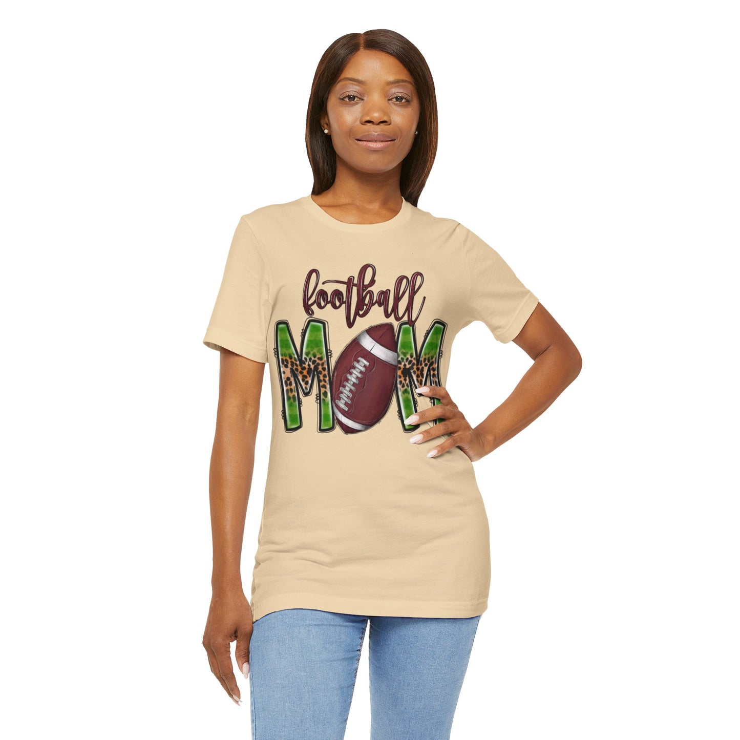 Football Mom Short Sleeve Tee