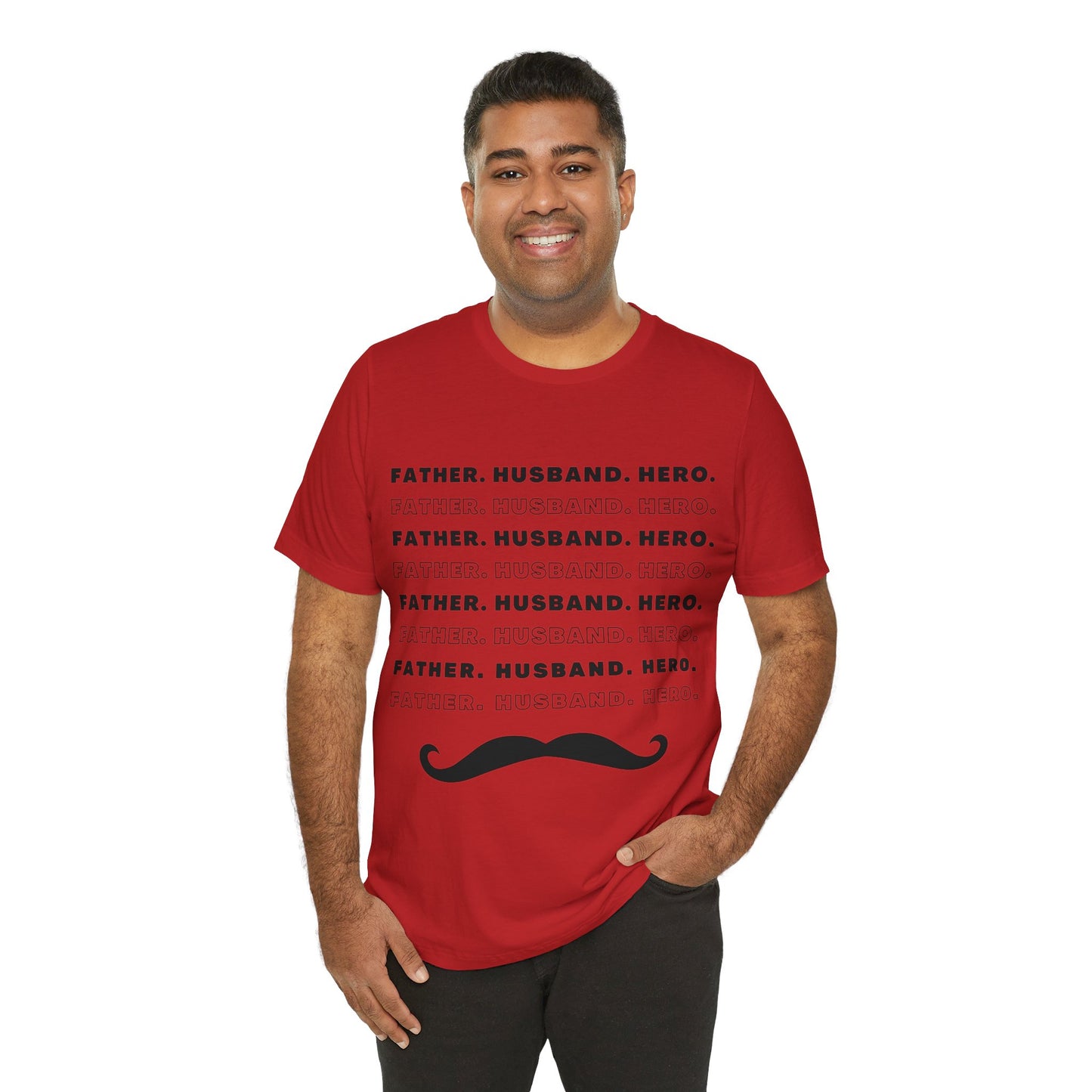 Husband Father Hero Short Sleeve Tee