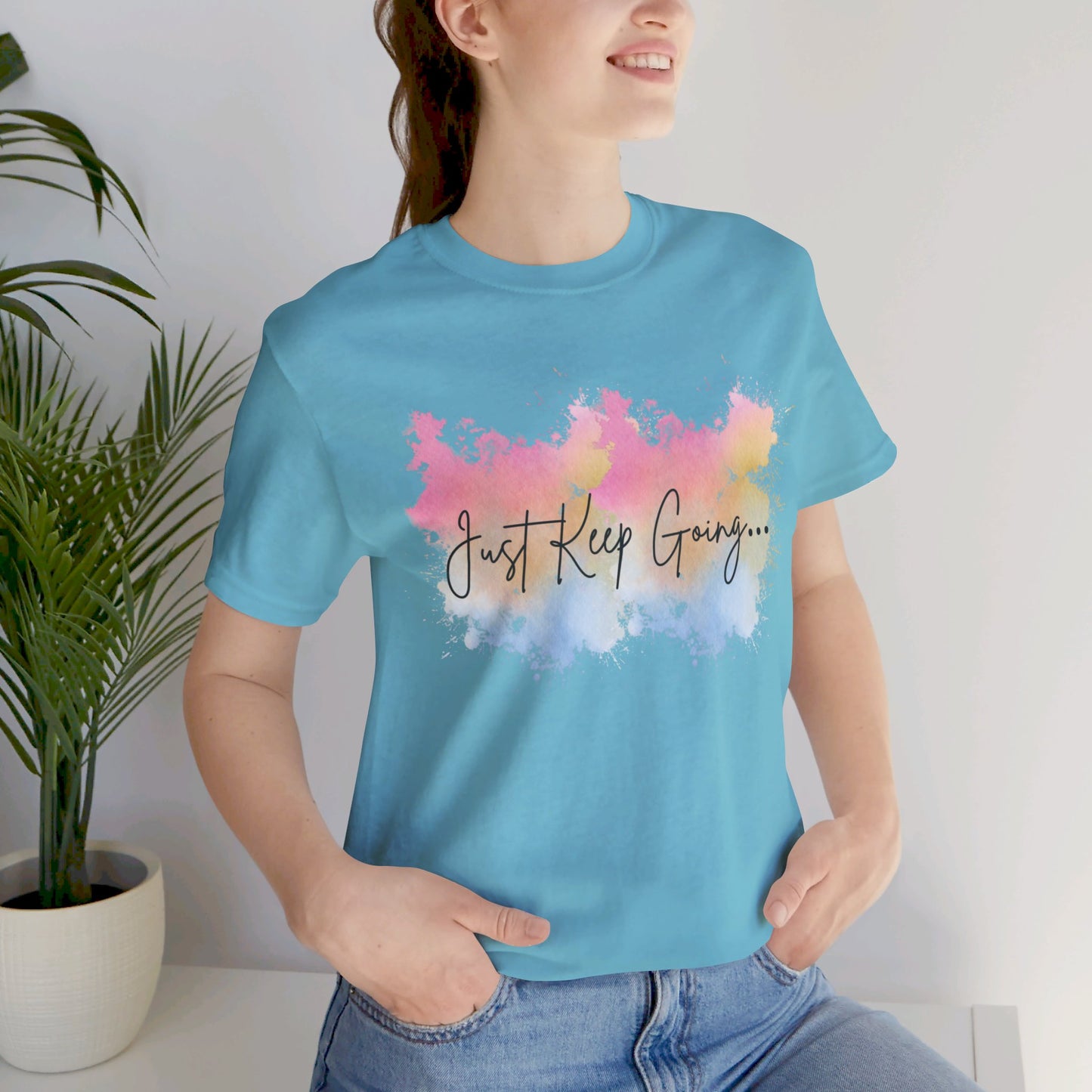 Just Keep Going Short Sleeve Tee