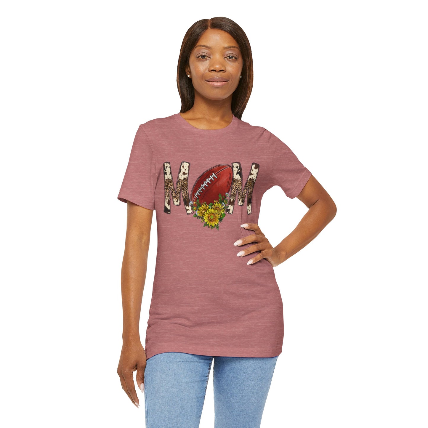 Football Mom Short Sleeve Tee