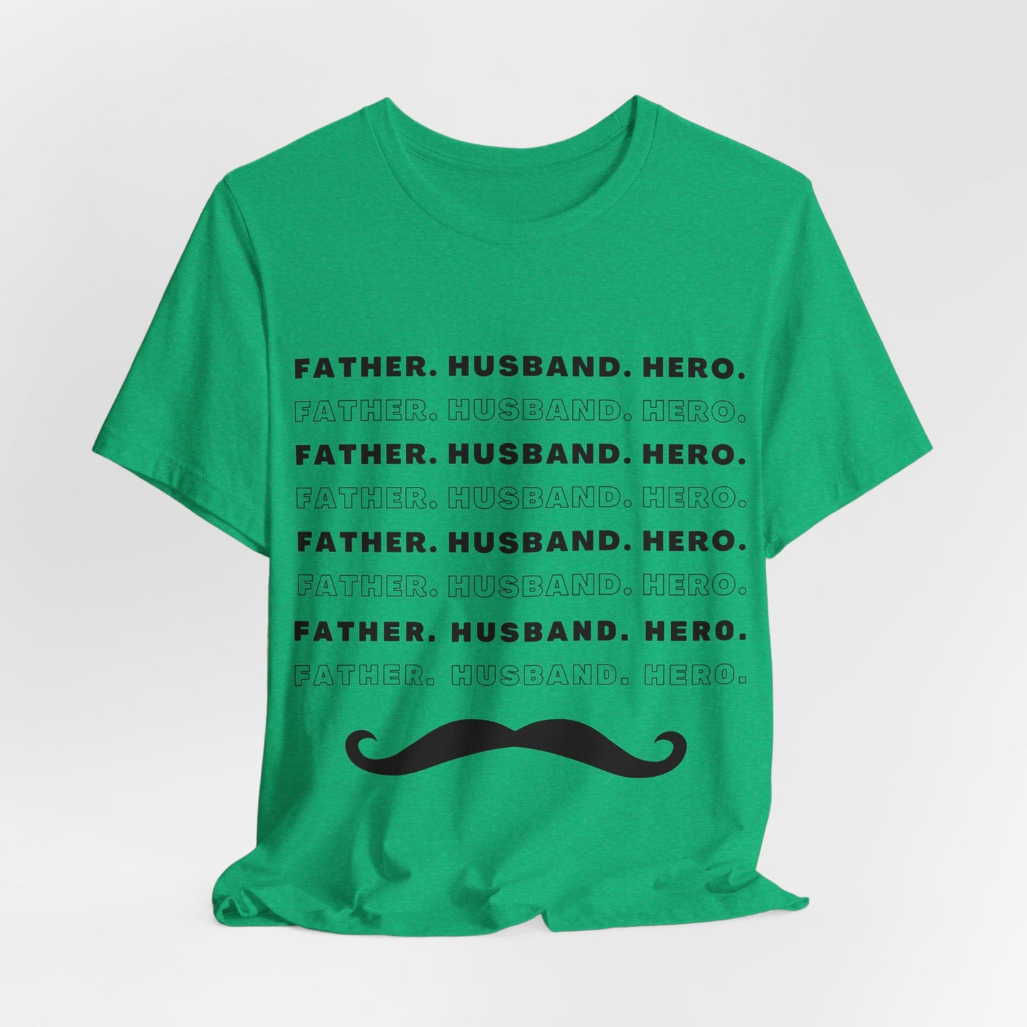 Husband Father Hero Short Sleeve Tee