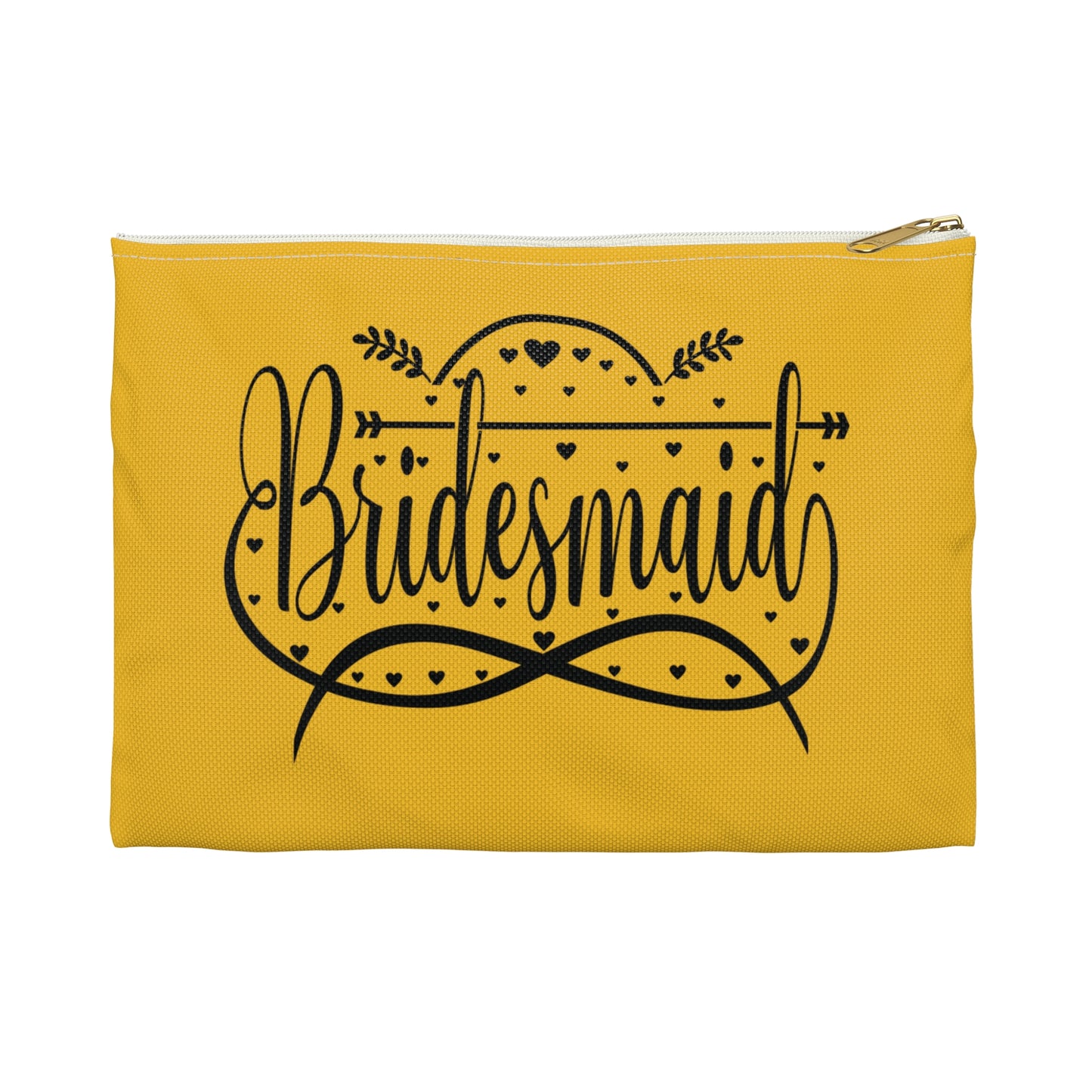 Yellow Bridesmaid Accessory Pouch