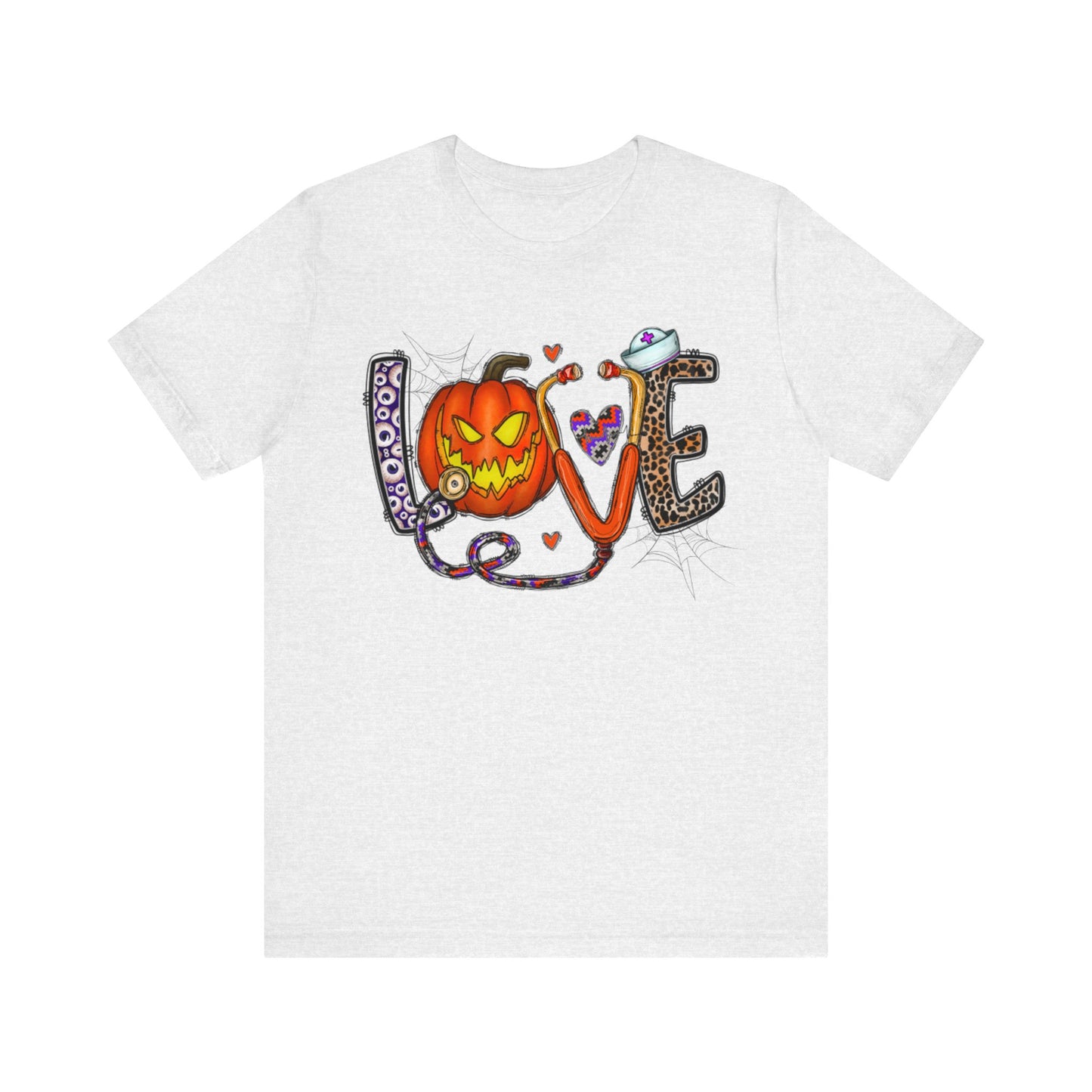 Halloween Nurse Short Sleeve Tee