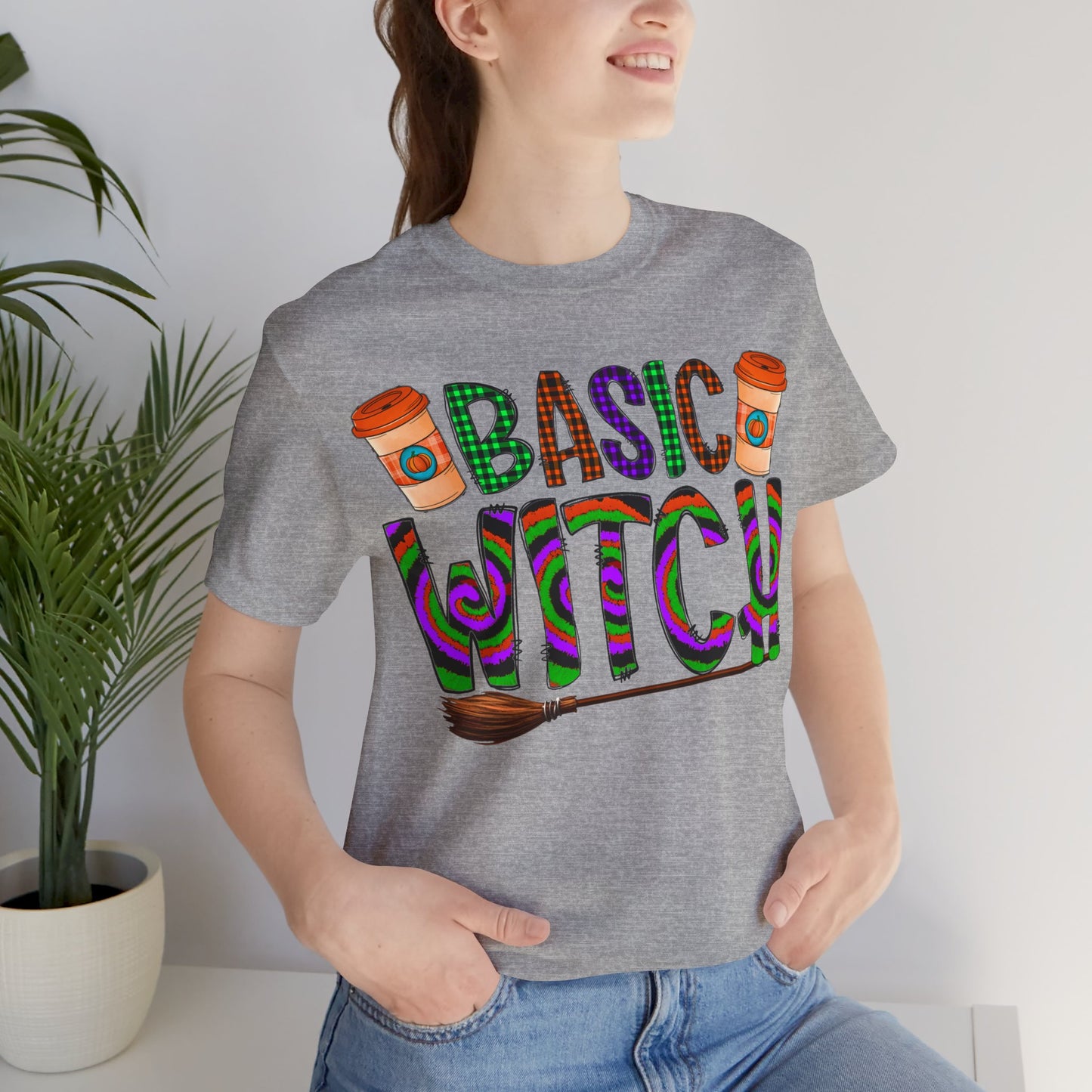 Halloween Basic Witch Short Sleeve Tee