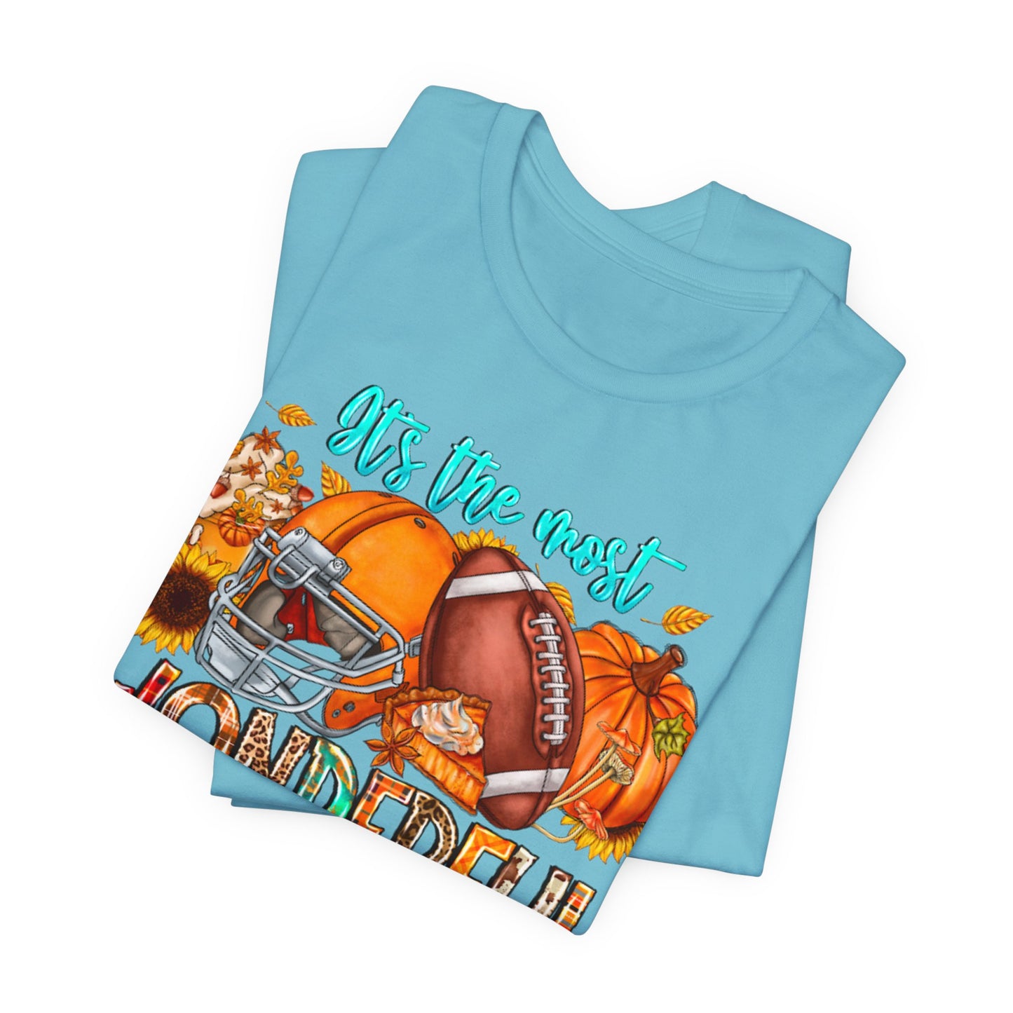 Fall Football Short Sleeve Tee