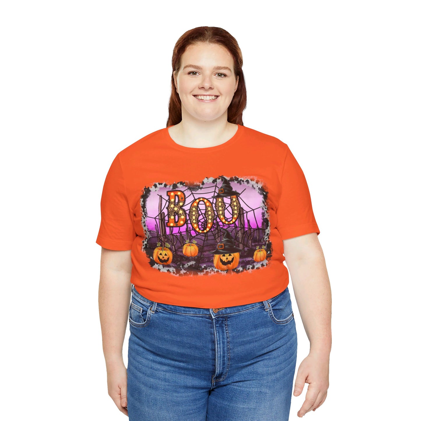 Halloween Boo Short Sleeve Tee