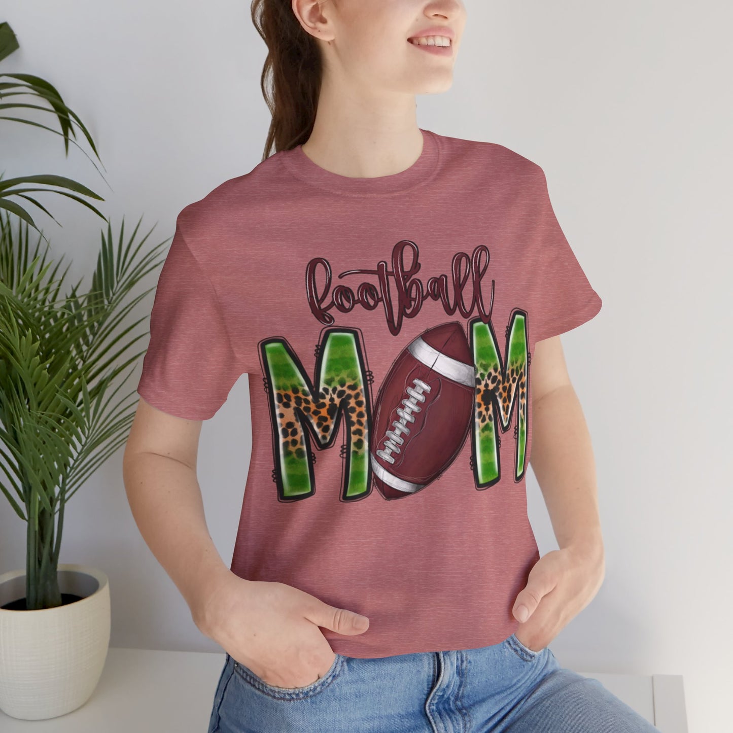 Football Mom Short Sleeve Tee