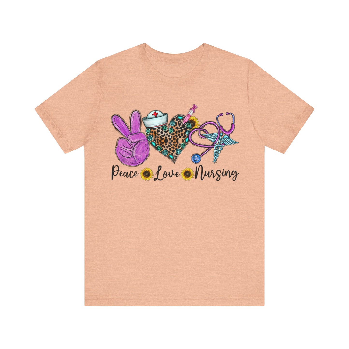 Peace Love Nursing Short Sleeve Tee