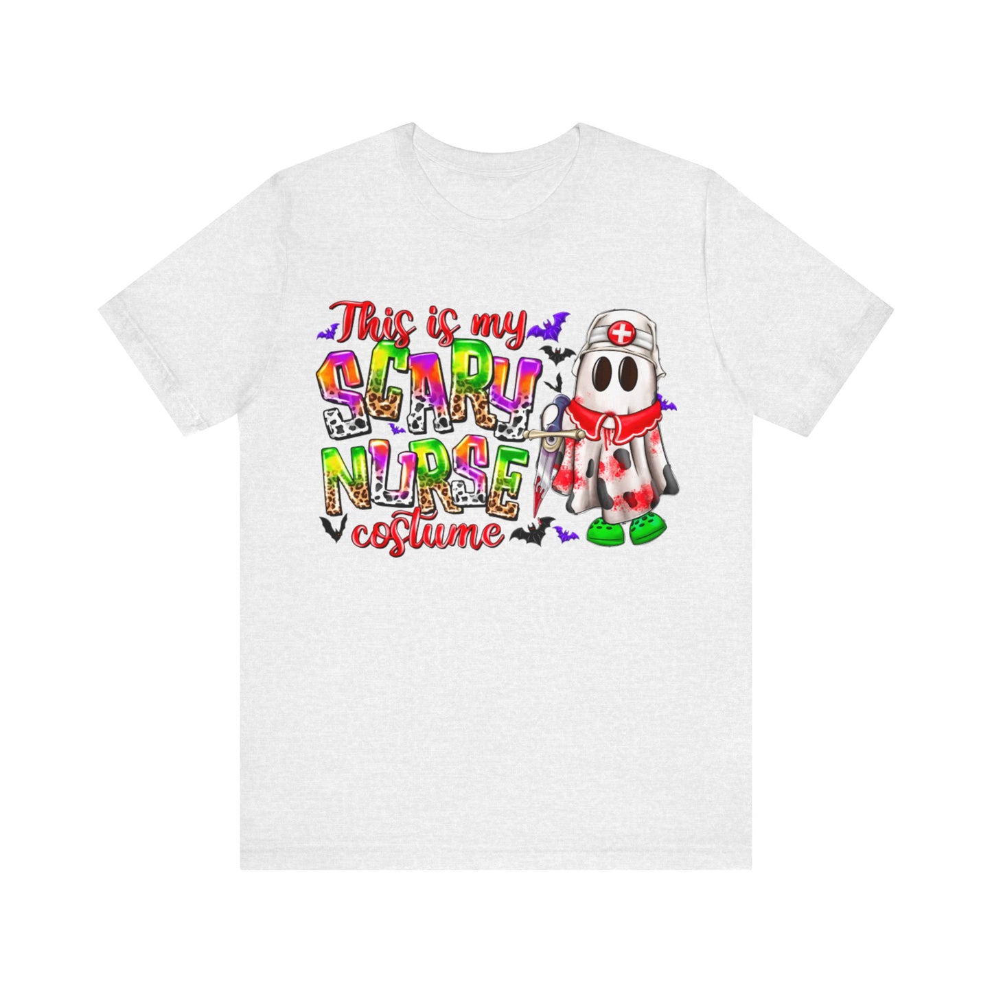 Halloween Nurse Short Sleeve Tee