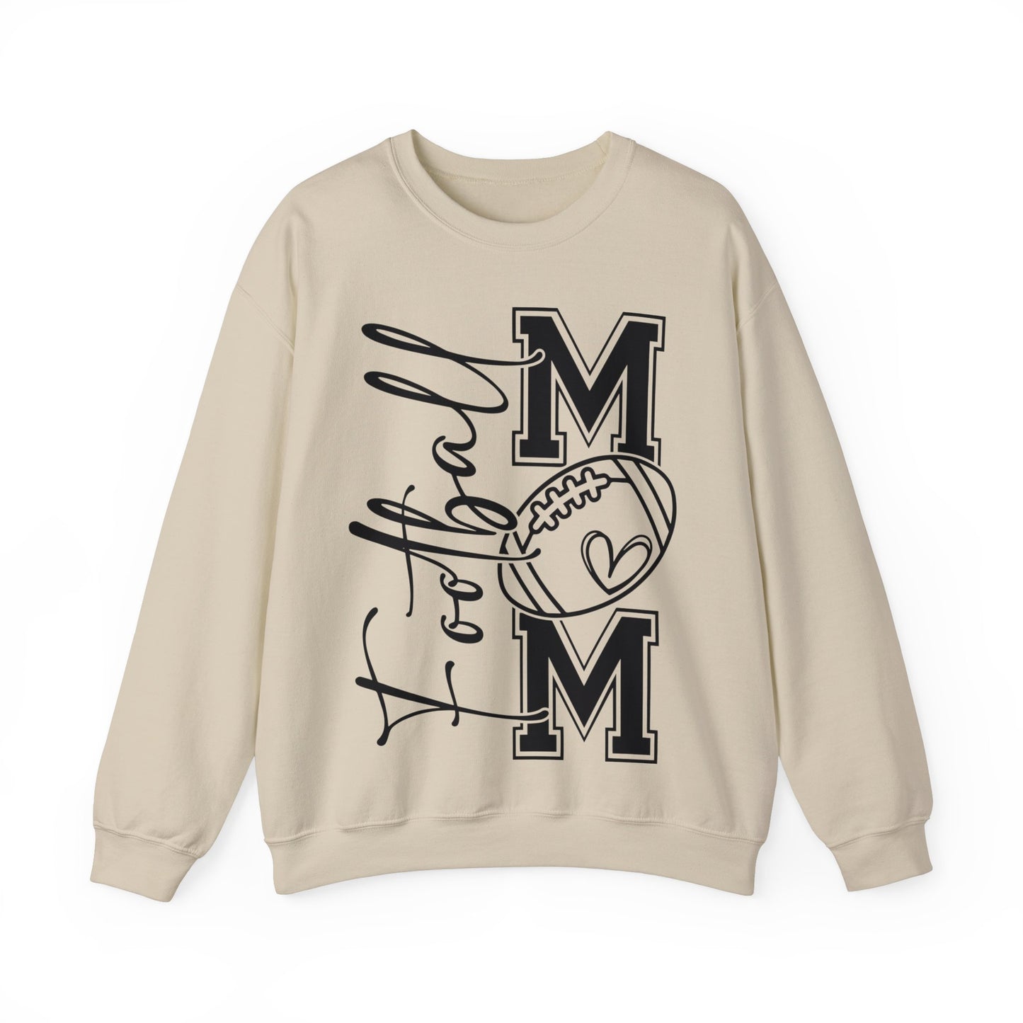 Football Mom Crewneck Sweatshirt