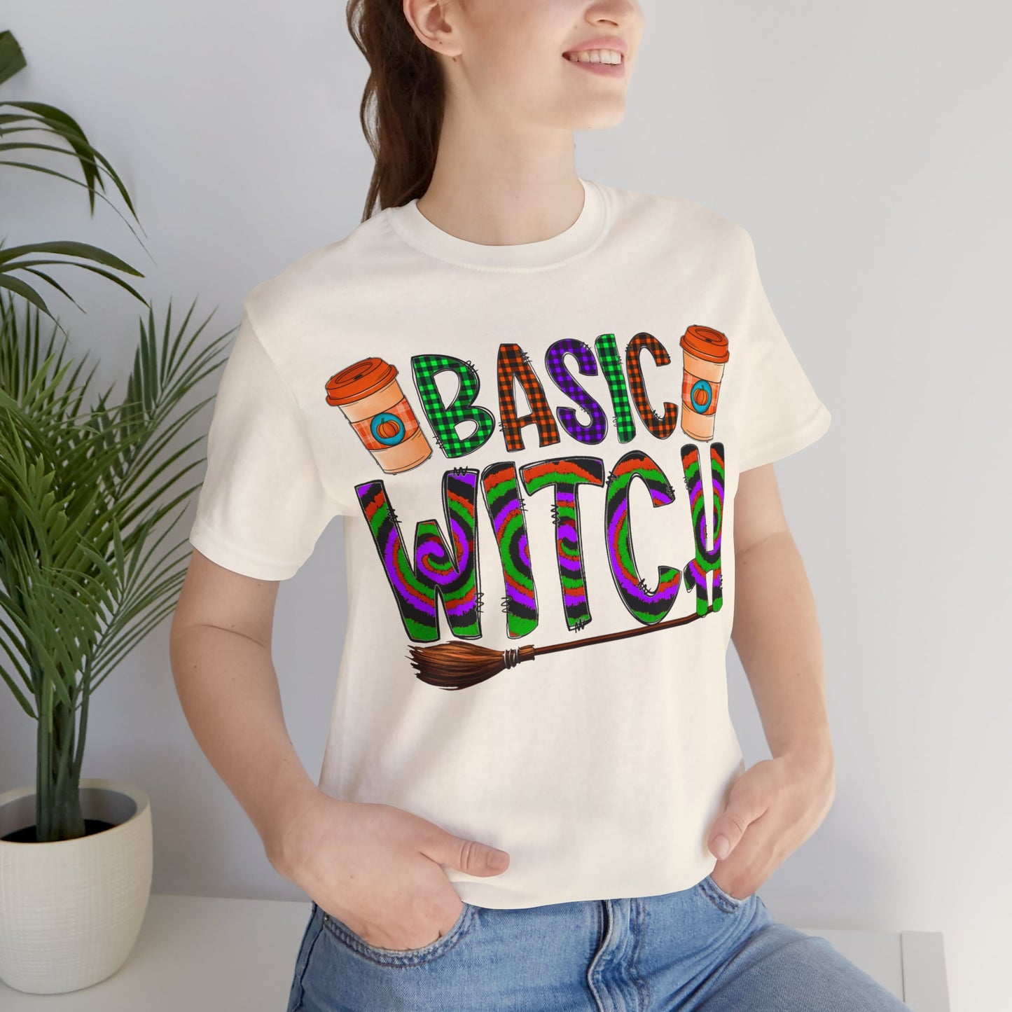 Halloween Basic Witch Short Sleeve Tee