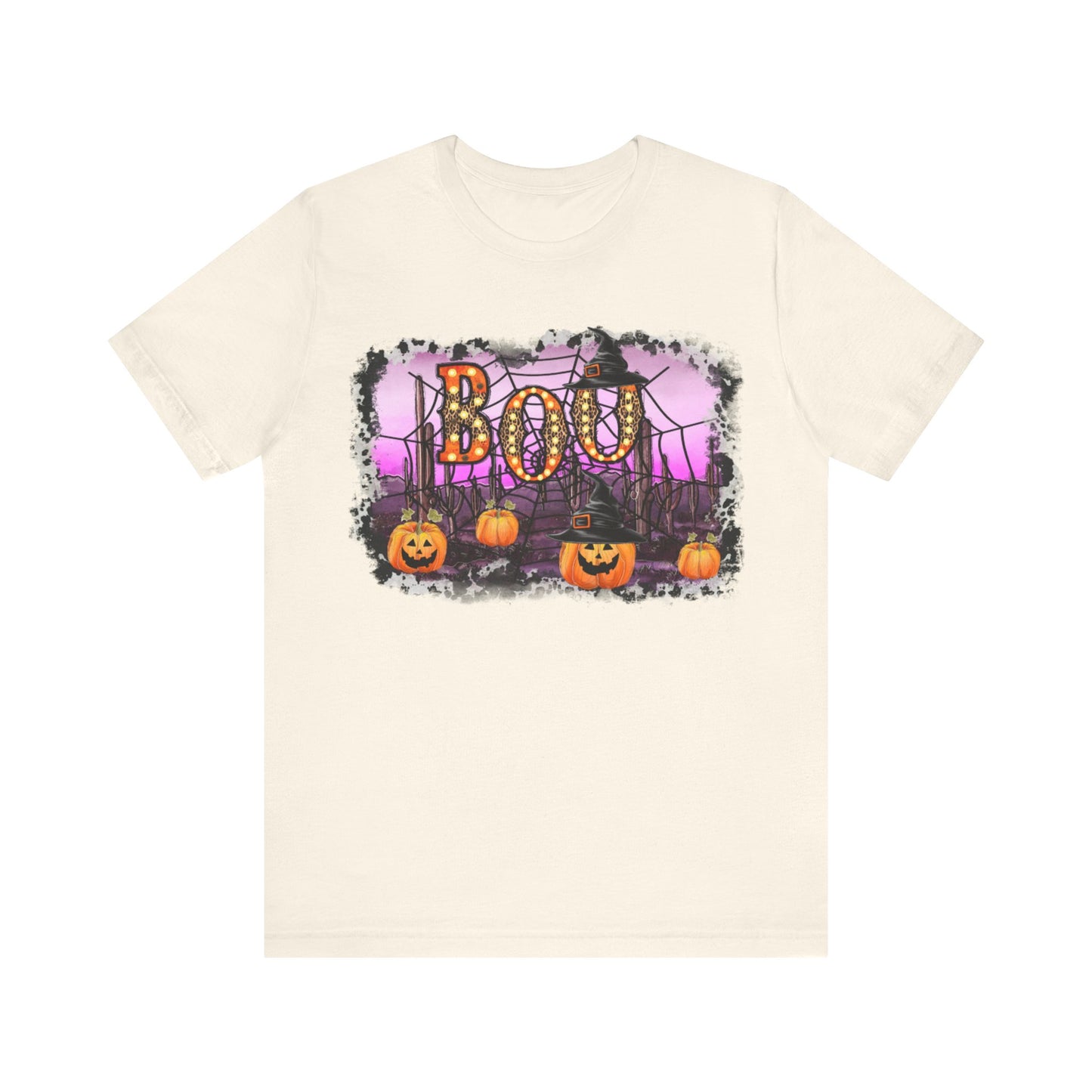 Halloween Boo Short Sleeve Tee