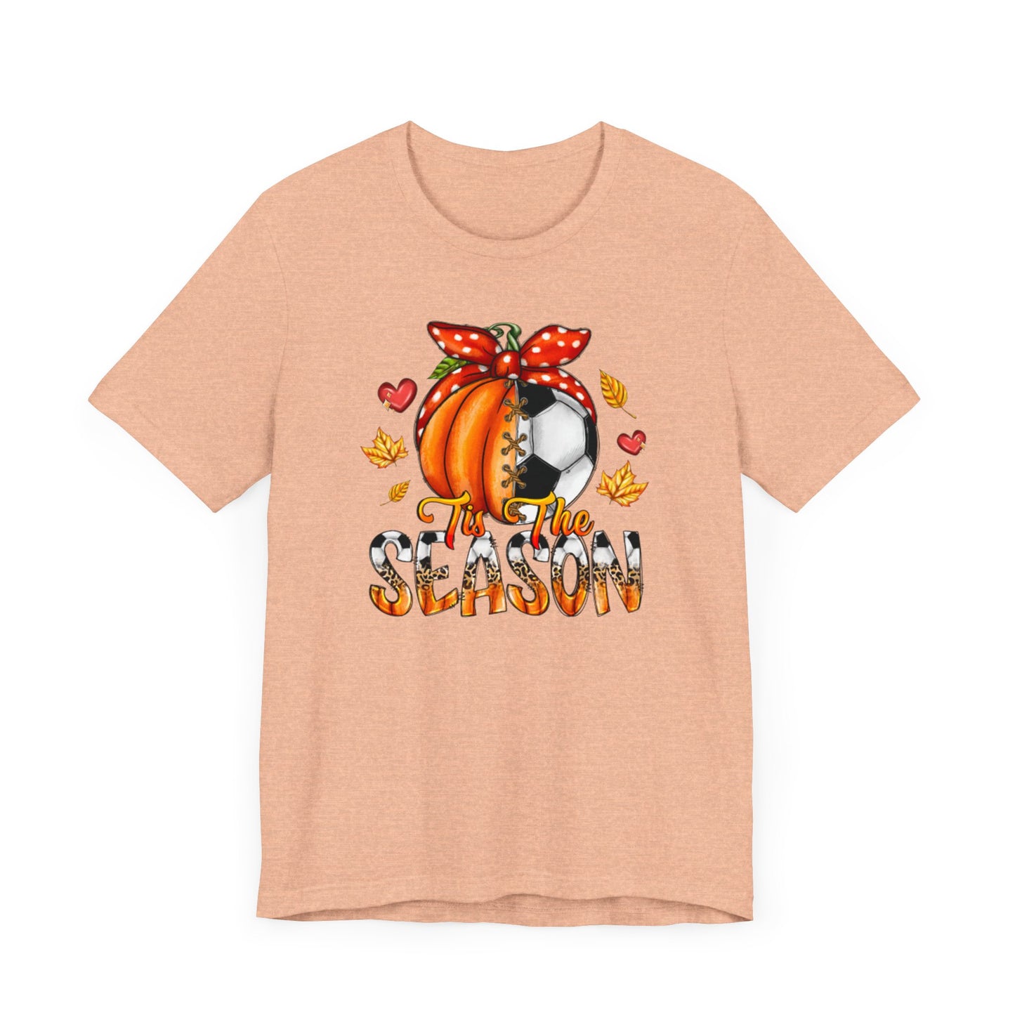 Fall Soccer Short Sleeve Tee