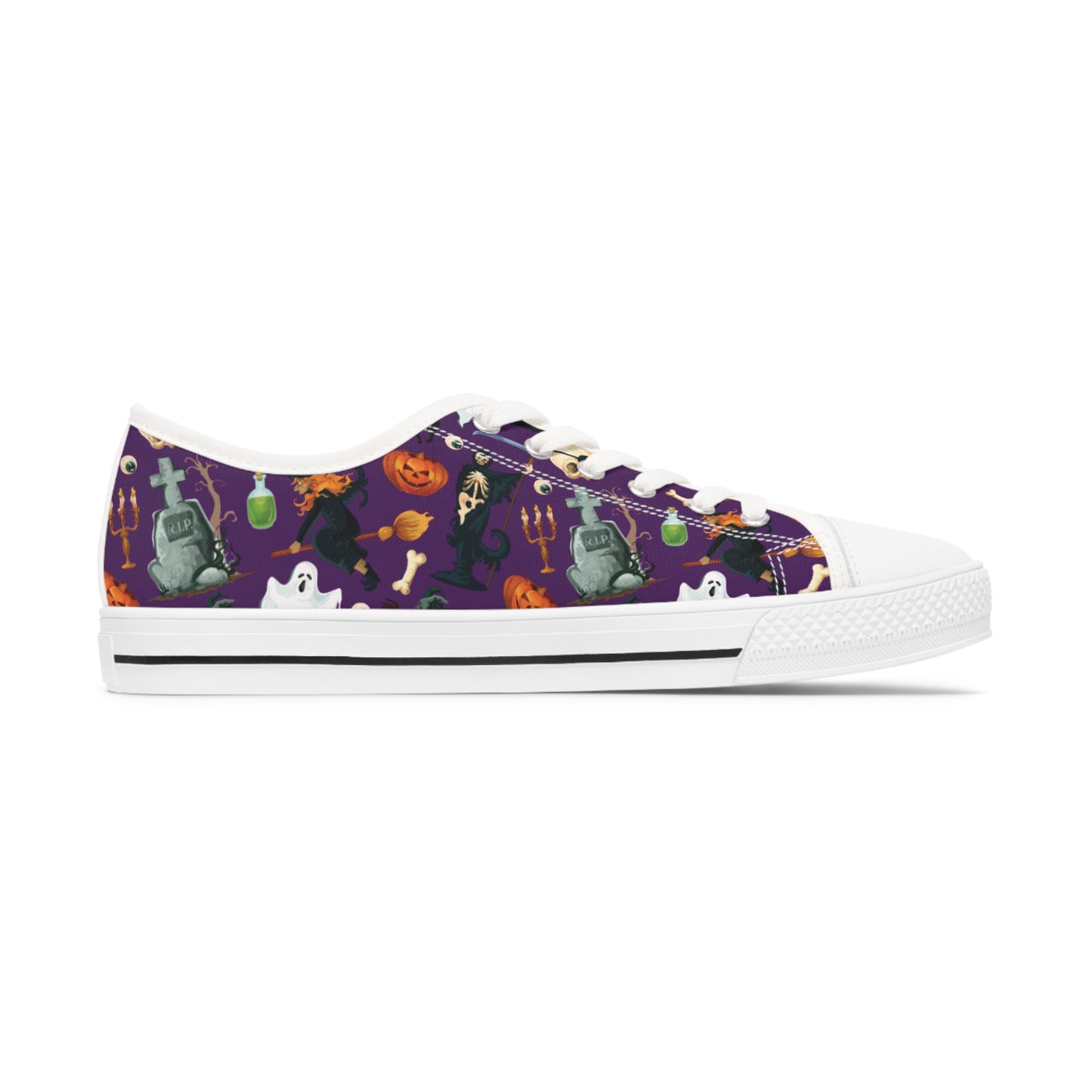 Women's Low Top Halloween Sneakers