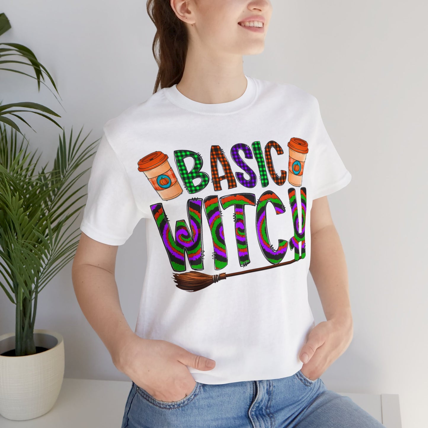 Halloween Basic Witch Short Sleeve Tee