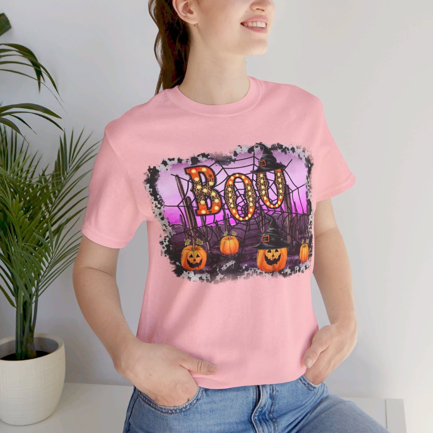 Halloween Boo Short Sleeve Tee