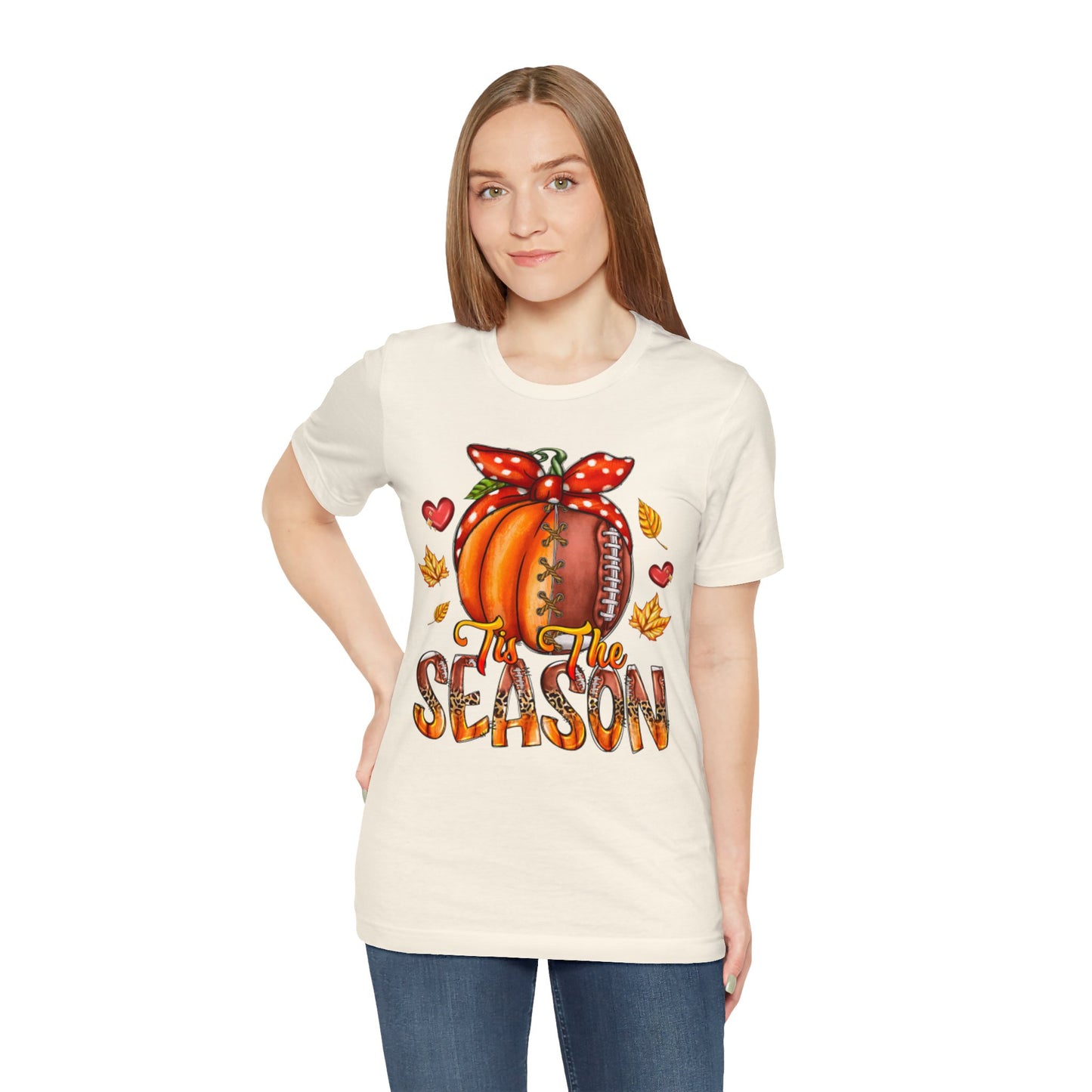 Fall Football Short Sleeve Tee