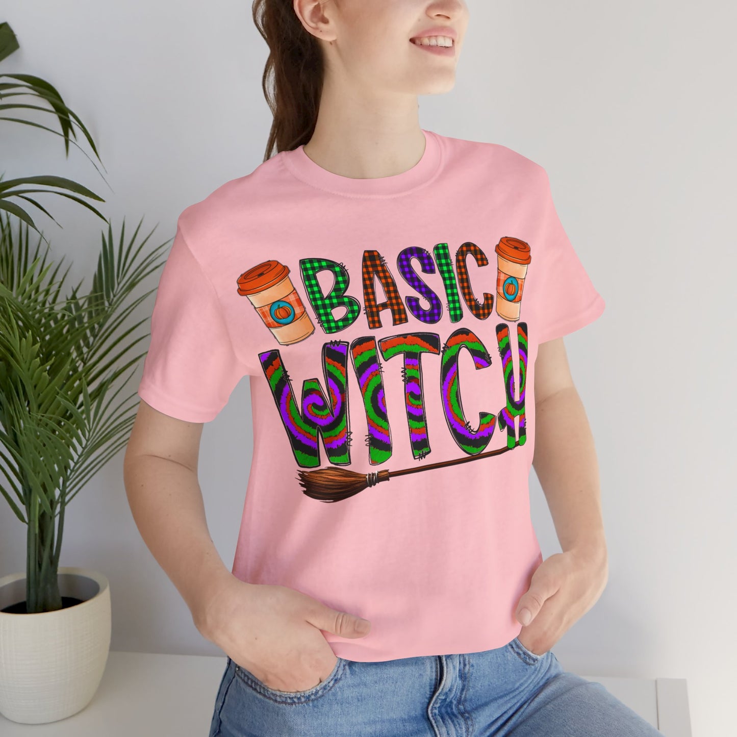 Halloween Basic Witch Short Sleeve Tee