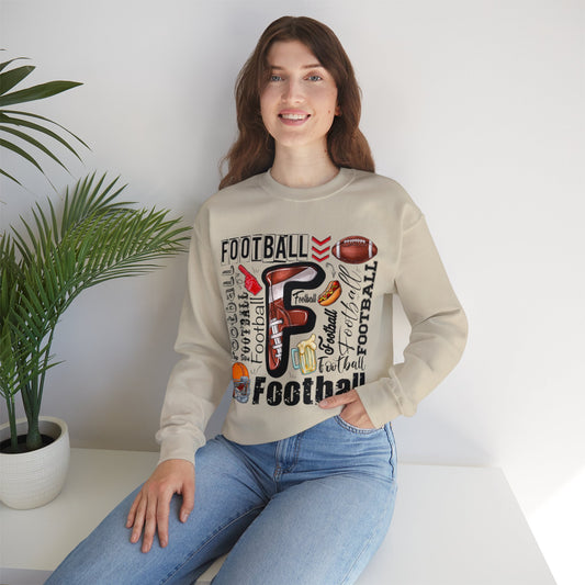 Football Crewneck Sweatshirt