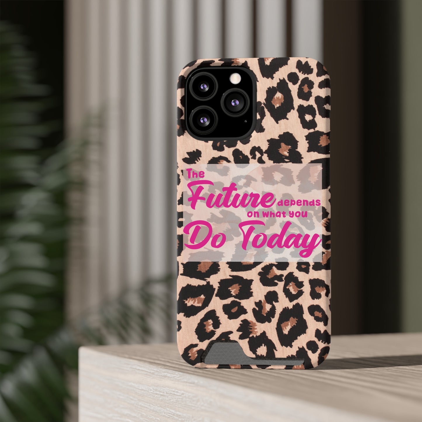 Future Phone Case With Card Holder