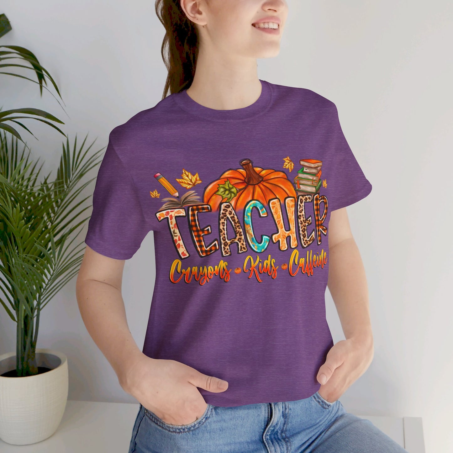 Fall Teacher Short Sleeve Tee