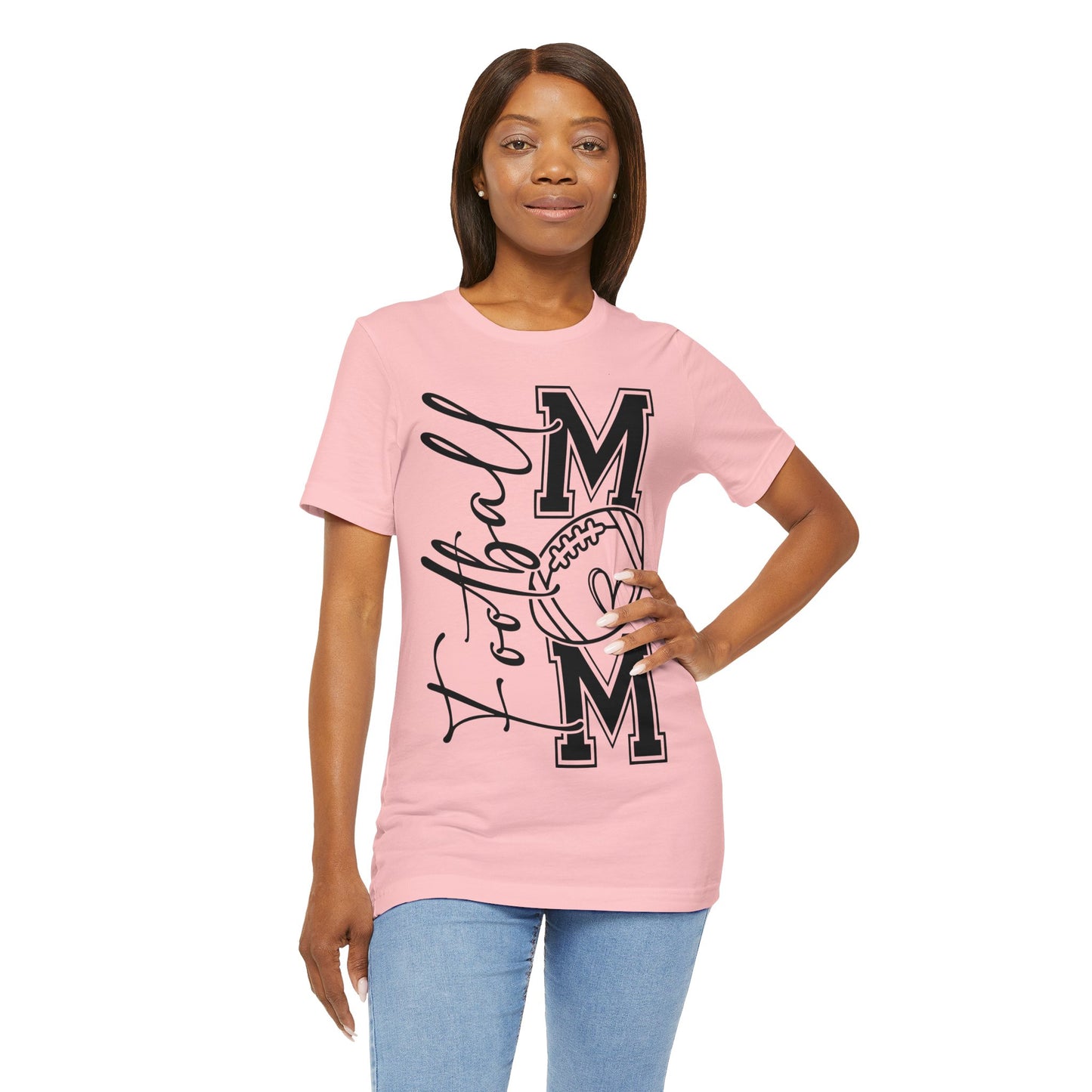 Football Mom Short Sleeve Tee