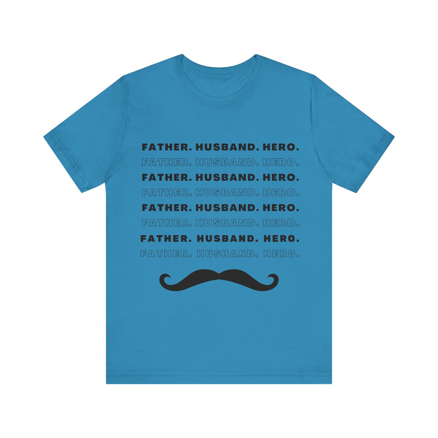 Husband Father Hero Short Sleeve Tee