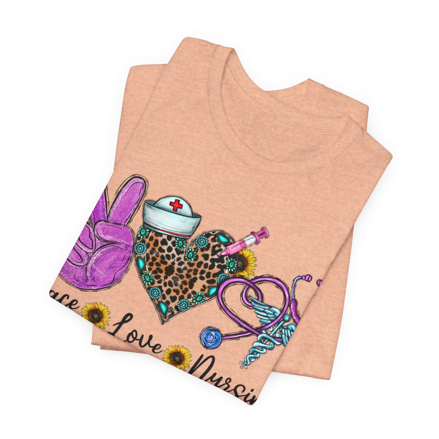 Peace Love Nursing Short Sleeve Tee