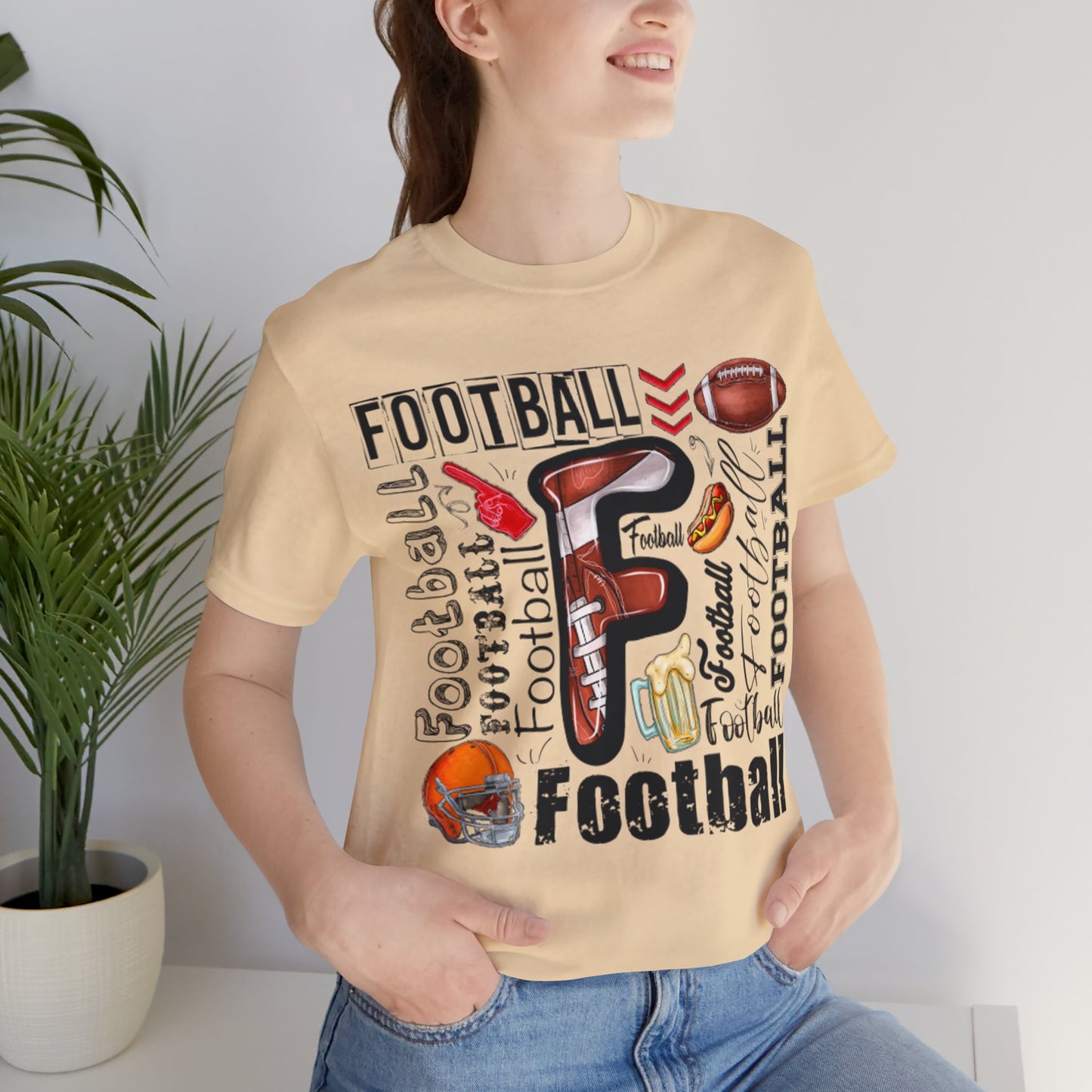 Football Short Sleeve Tee