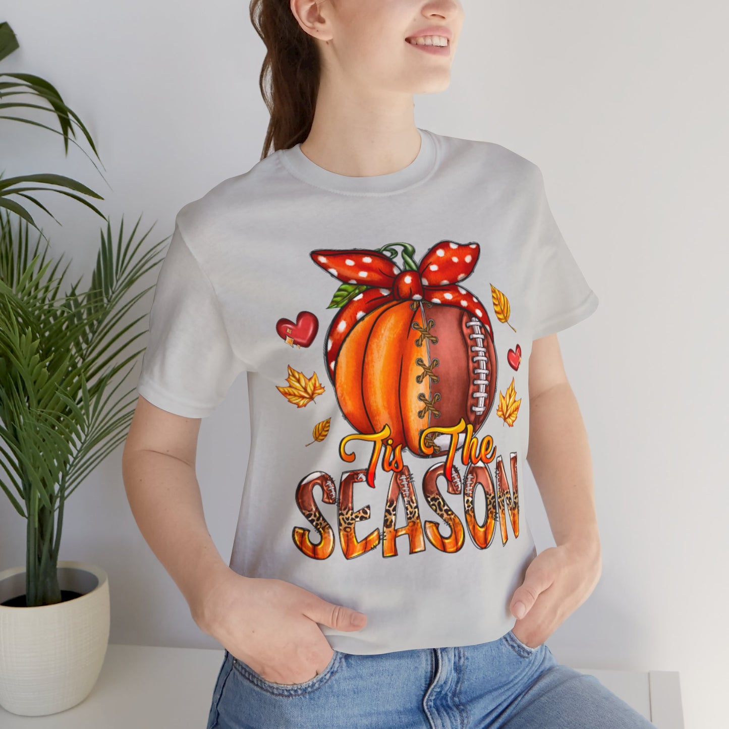 Fall Football Short Sleeve Tee