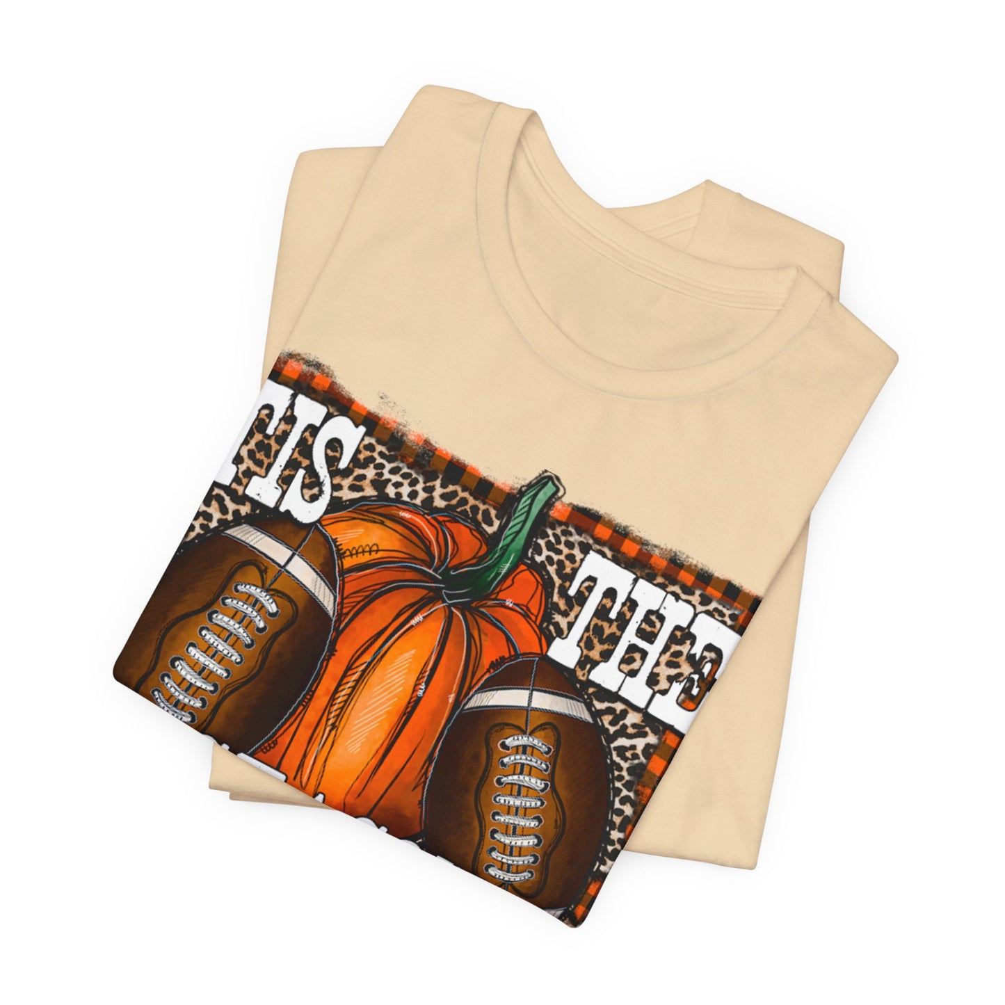 Fall Football Short Sleeve Tee