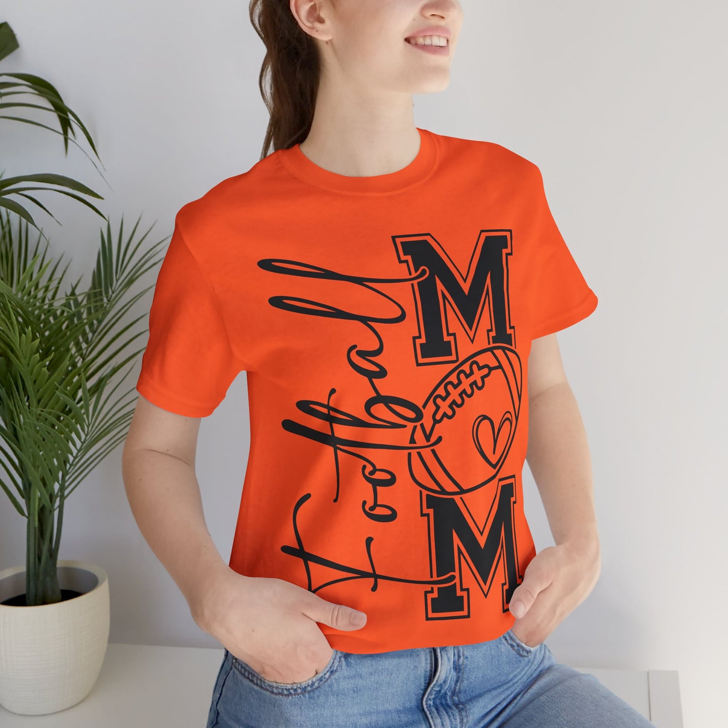 Football Mom Short Sleeve Tee