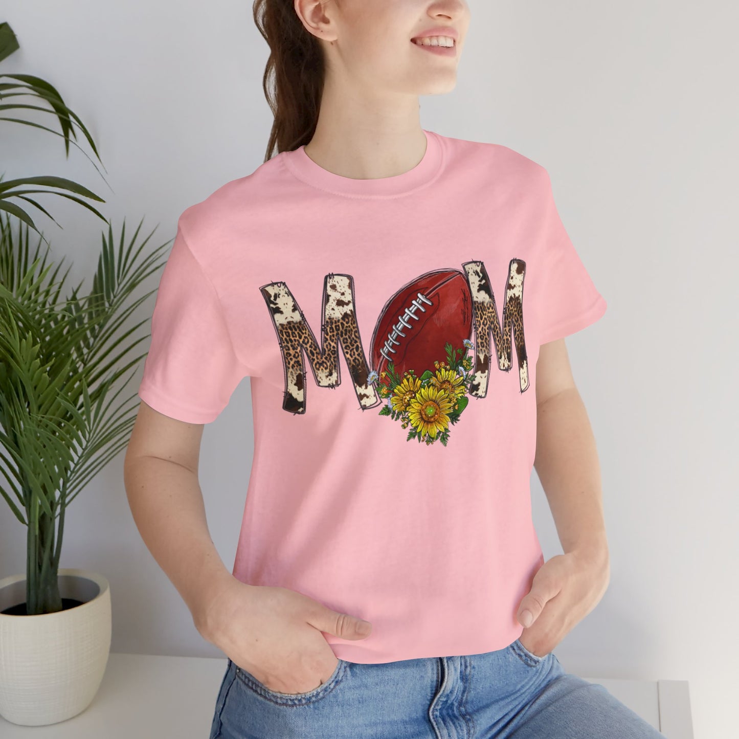 Football Mom Short Sleeve Tee