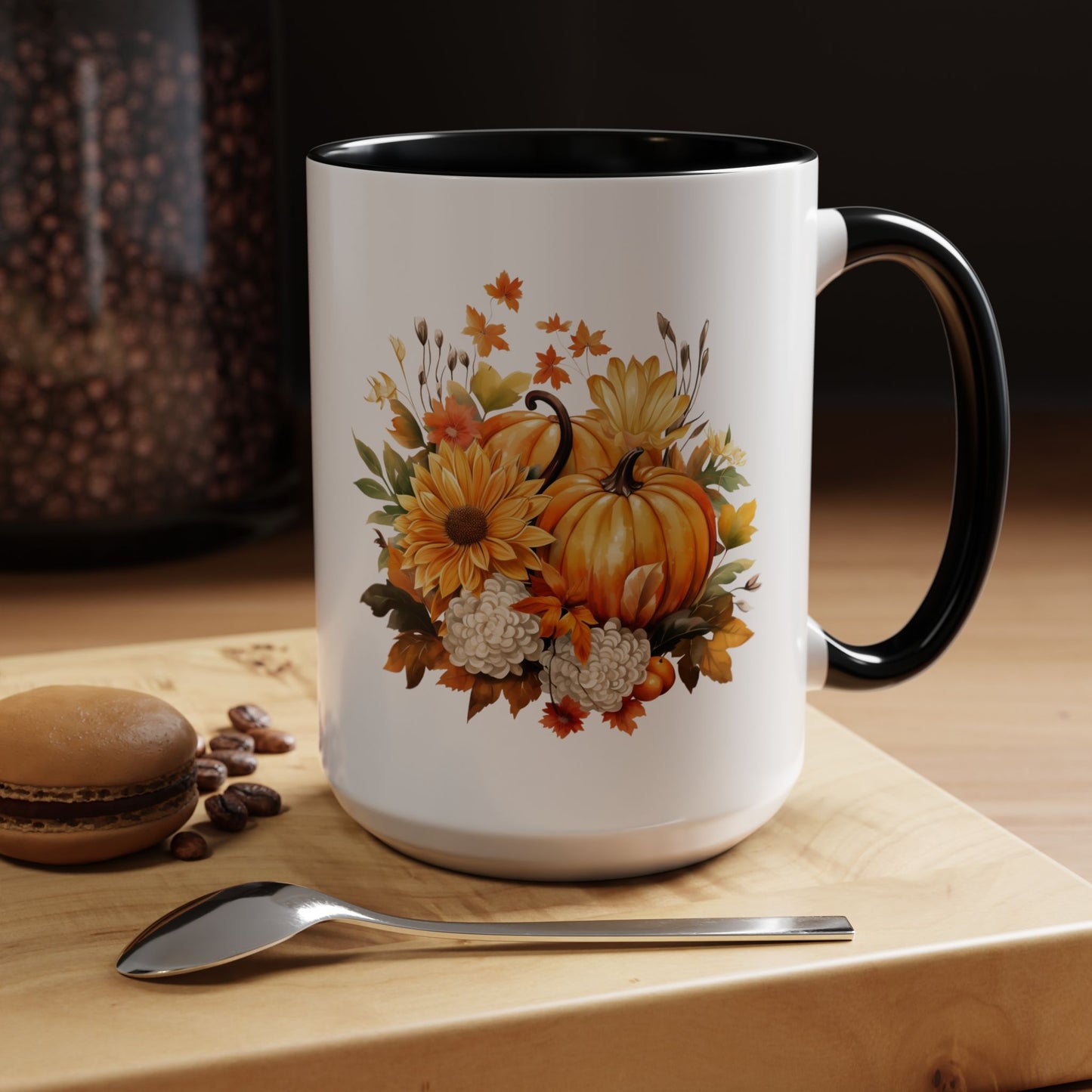 Fall Accent Coffee Mug (11, 15oz)