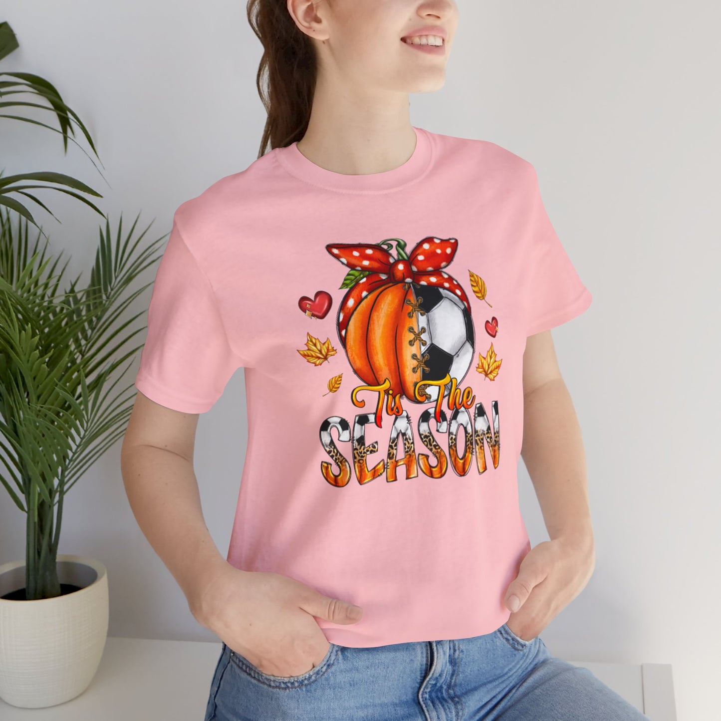 Fall Soccer Short Sleeve Tee