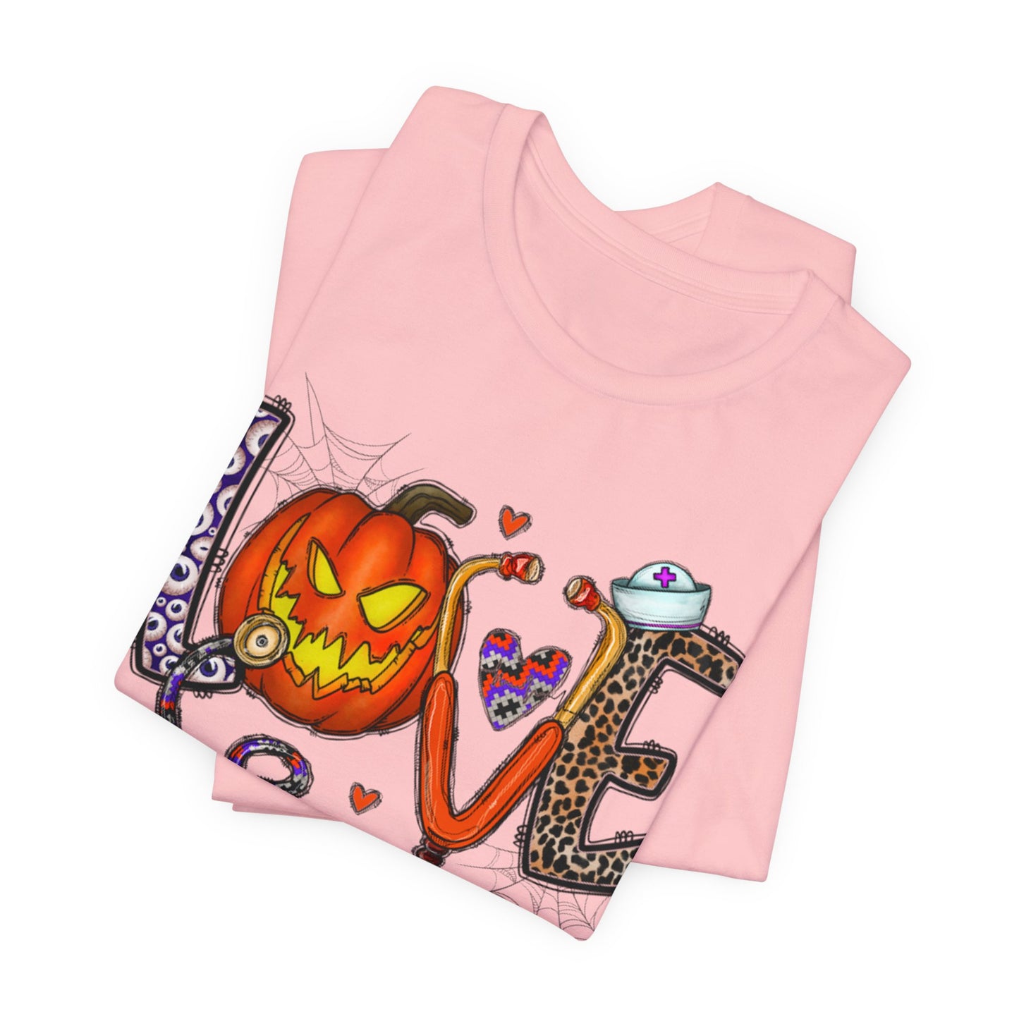 Halloween Nurse Short Sleeve Tee